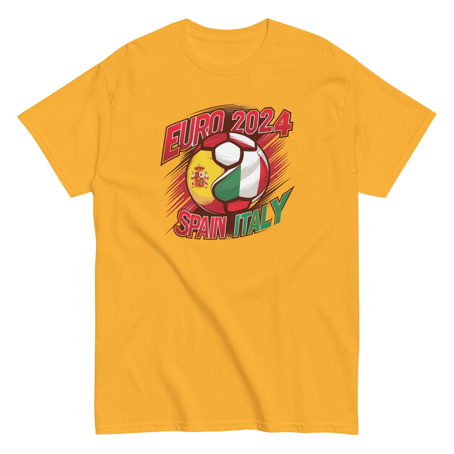 Men's classic tee | Euro 2024 | Germany | European Championship | Spain Italy match | Football celebration