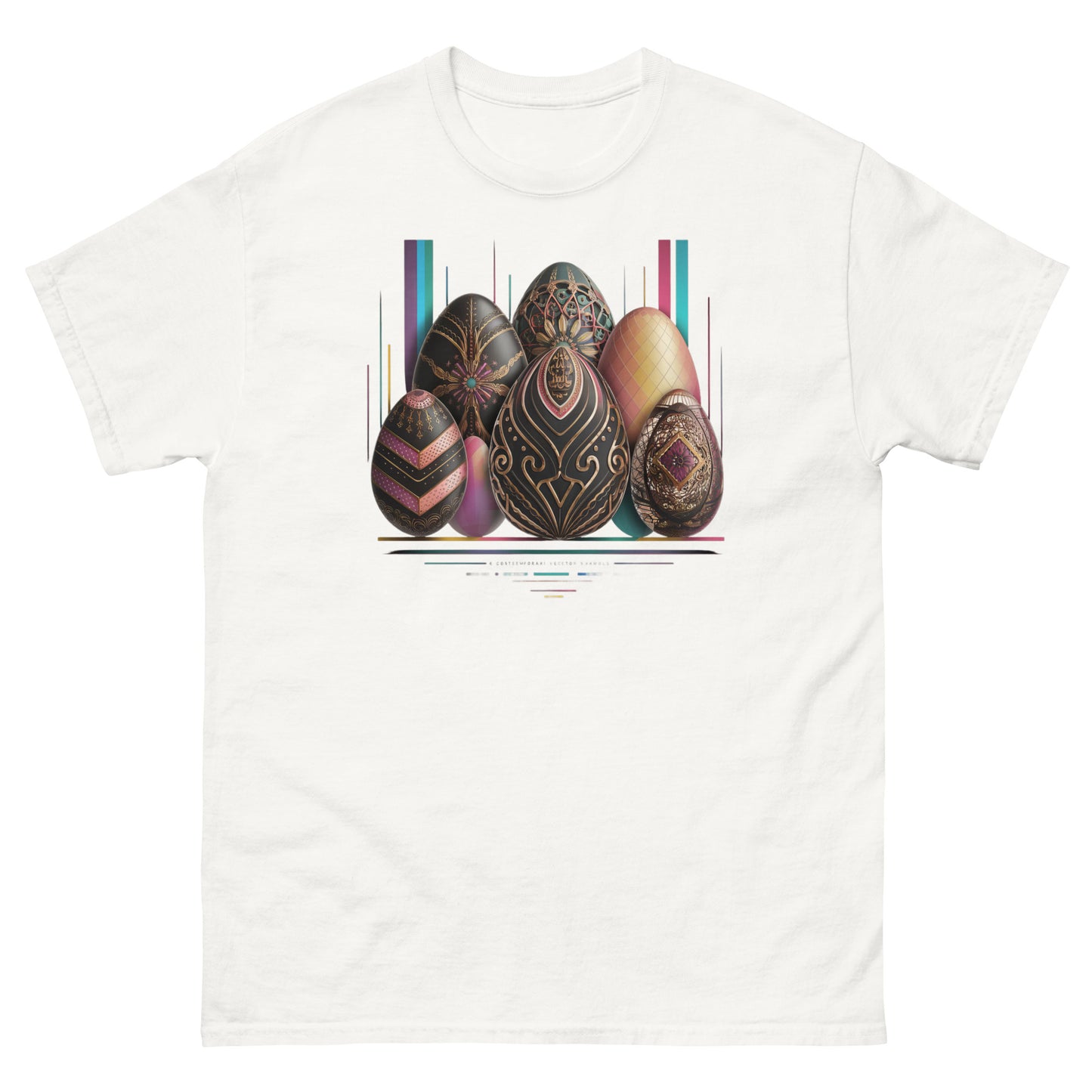 Unisex classic tee | Easter symbols, such as decorated eggs