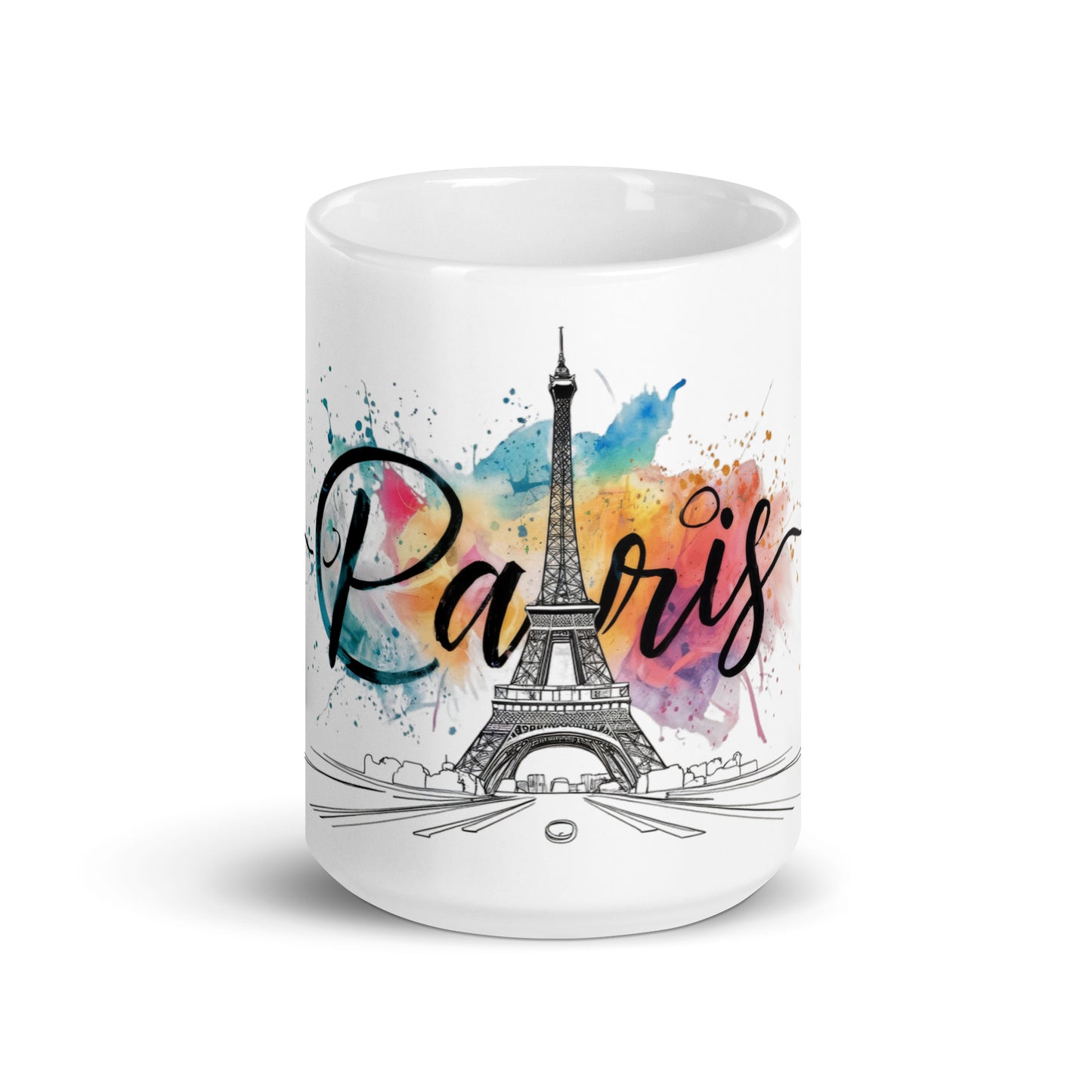 White glossy mug | Paris 2024 Summer Games Love It | Sports Competitions | Victory Winner Gold Medal | Athletics Fair Play Sport Festival
