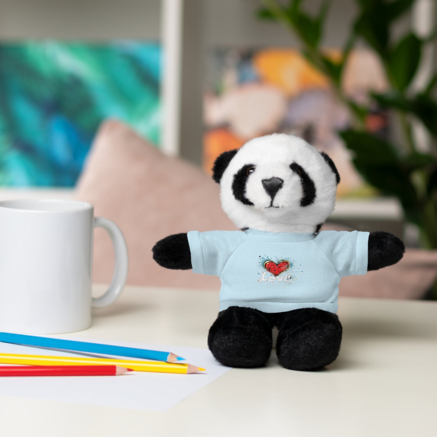 Stuffed Animals with Tee | Love, love, love... Oh, My Darling Valentine