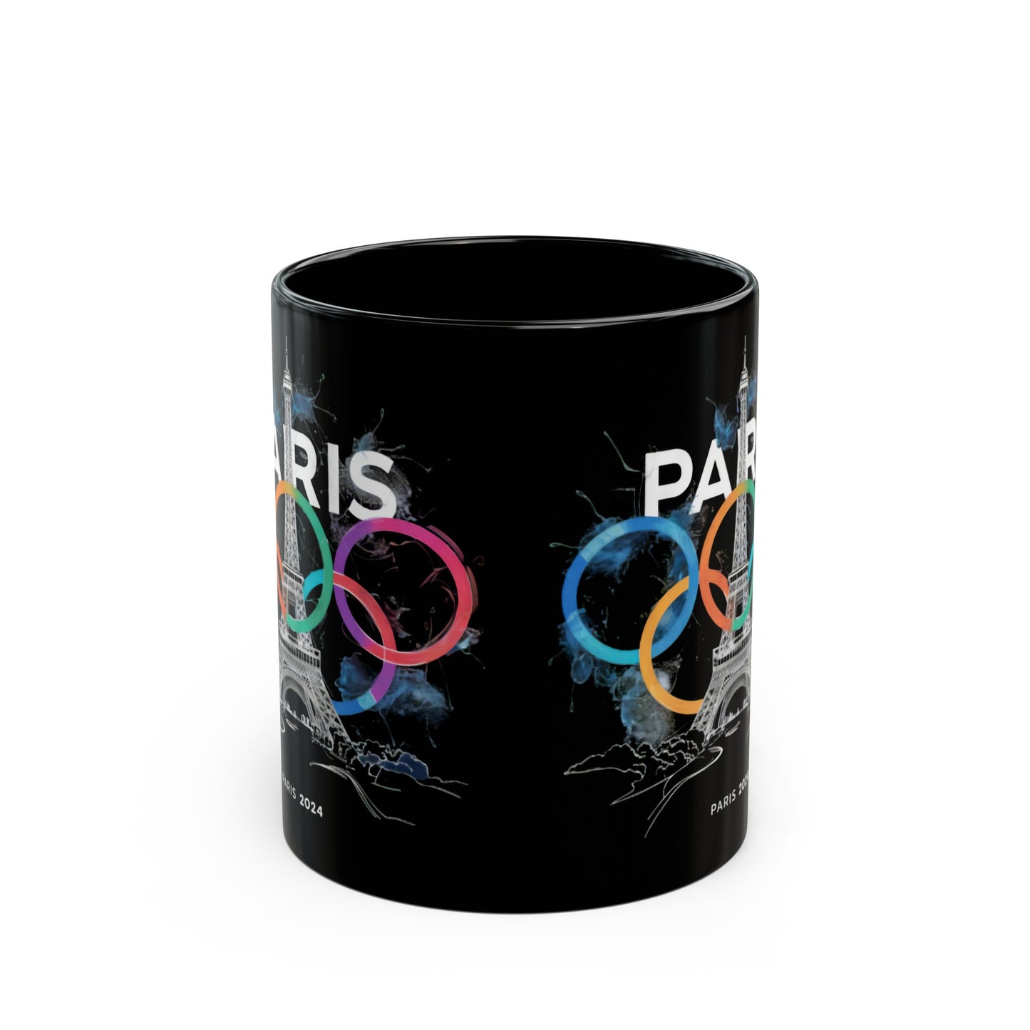 Black Mug (11oz, 15oz) | Paris 2024 Summer Games Love It | Sports Competitions | Victory Winner Gold Medal | Athletics Fair Play Sport Festival