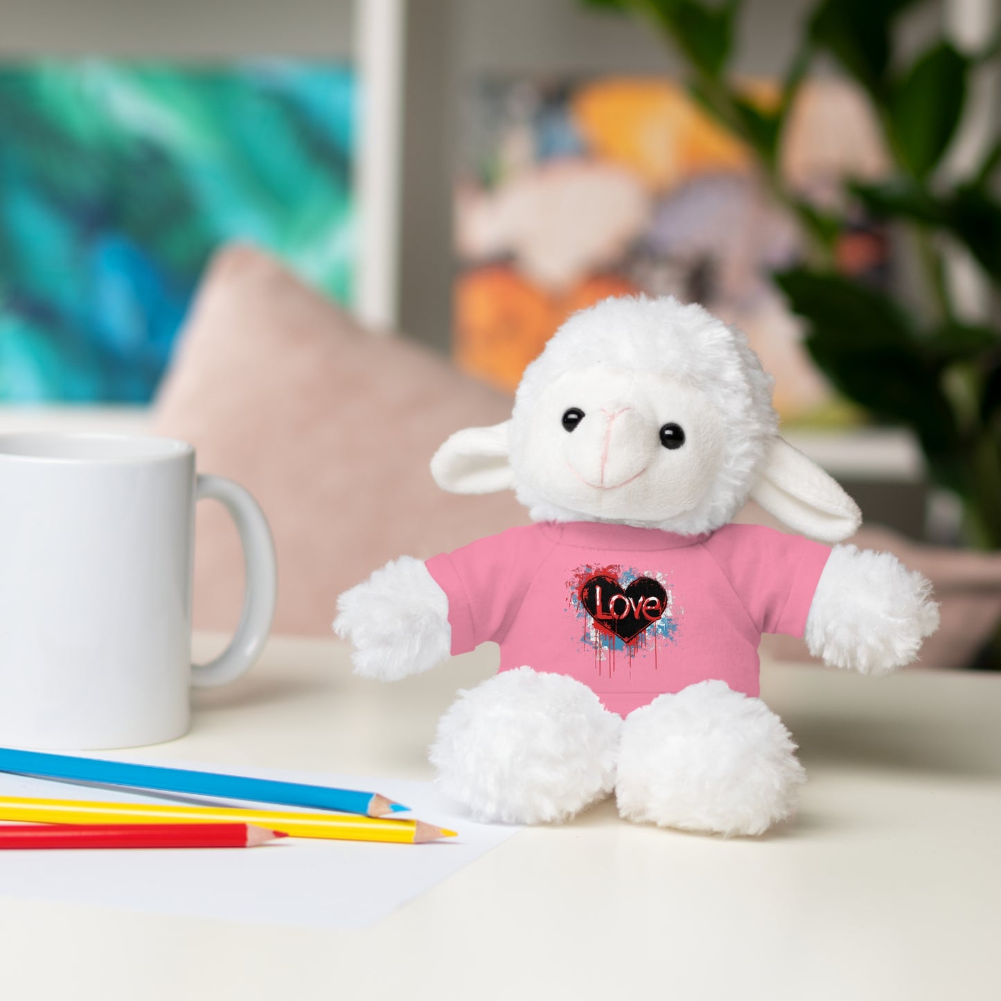 Stuffed Animals with Tee | Love, love, love... Oh, My Darling Valentine