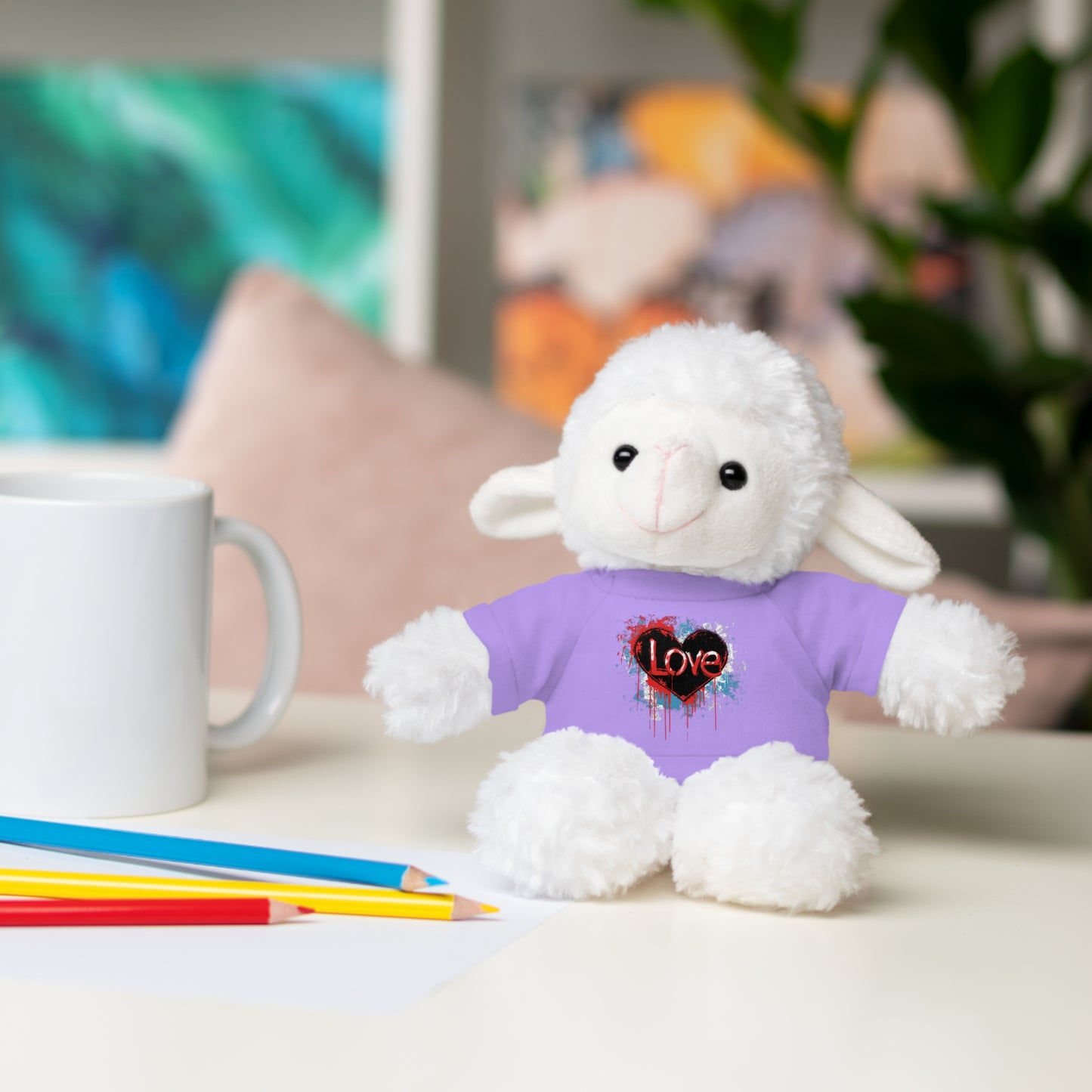 Stuffed Animals with Tee | Love, love, love... Oh, My Darling Valentine