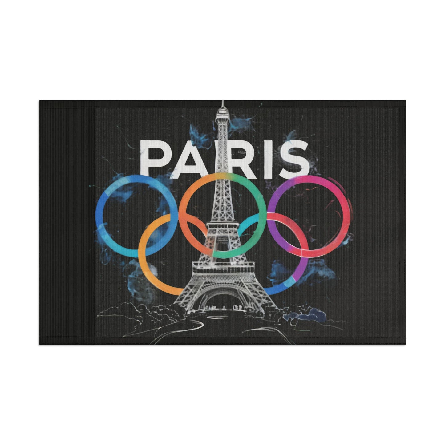 Flag | Paris 2024 Summer Games Love It | Sports Competitions | Victory Winner Gold Medal | Athletics Fair Play Sport Festival