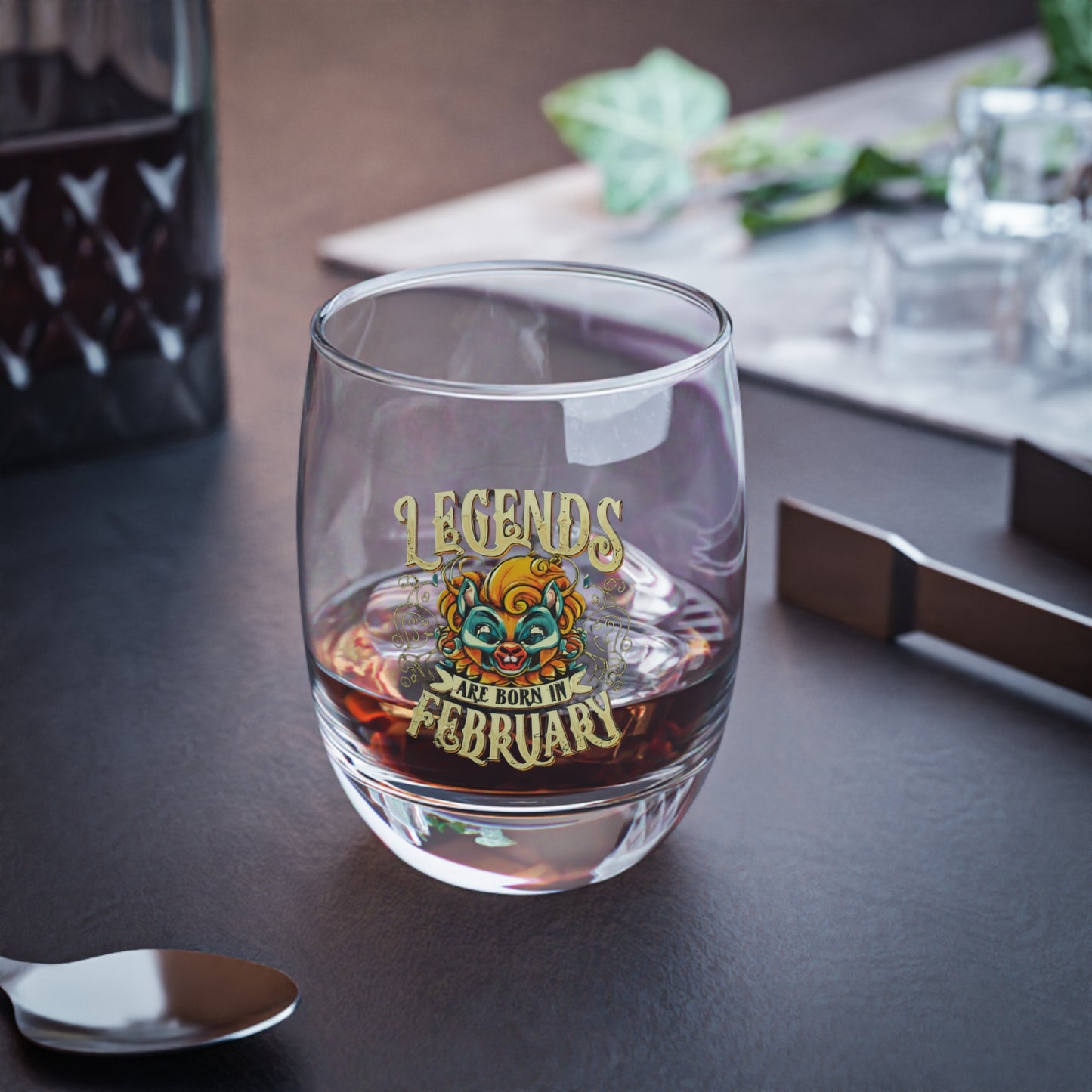 Whiskey Glass | Legends are born in February