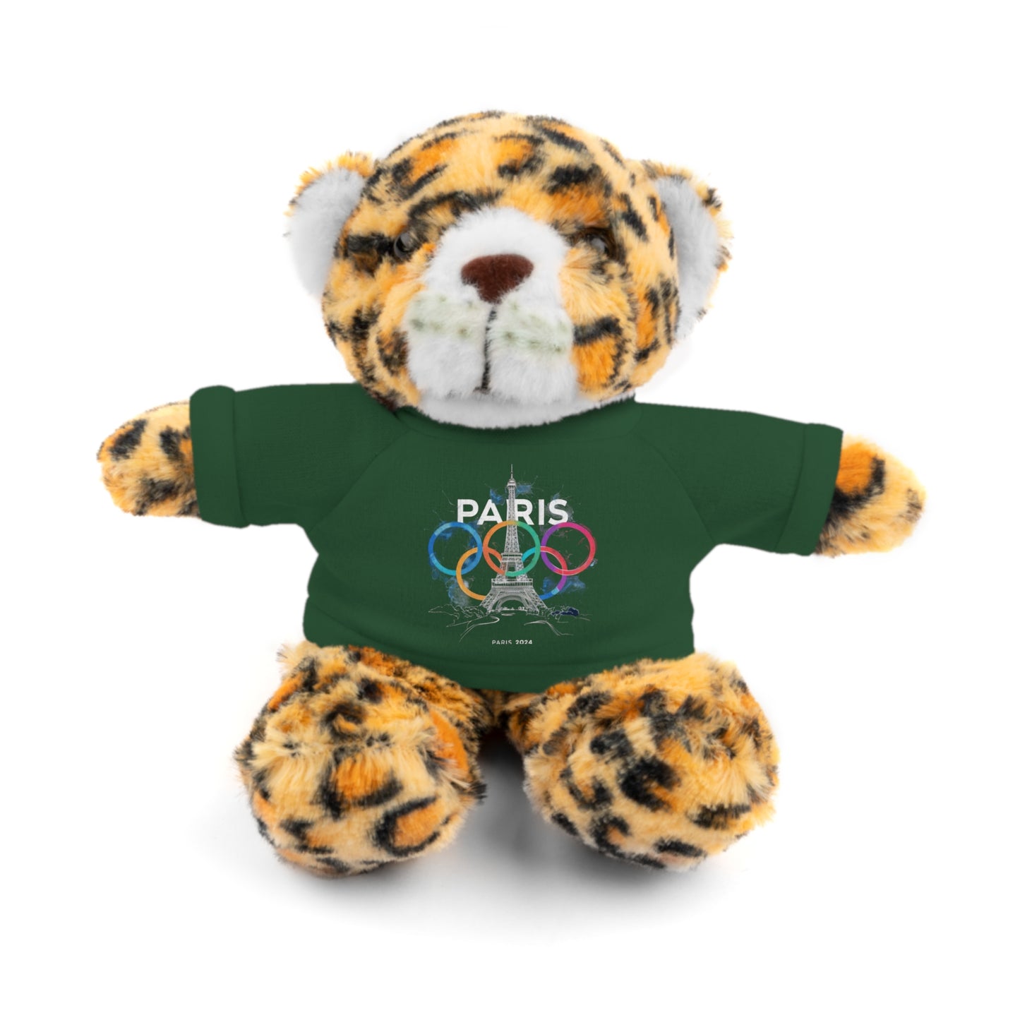 Stuffed Animals with Tee | Paris 2024 Summer Games Love It | Sports Competitions | Victory Winner Gold Medal | Athletics Fair Play Sport Festival