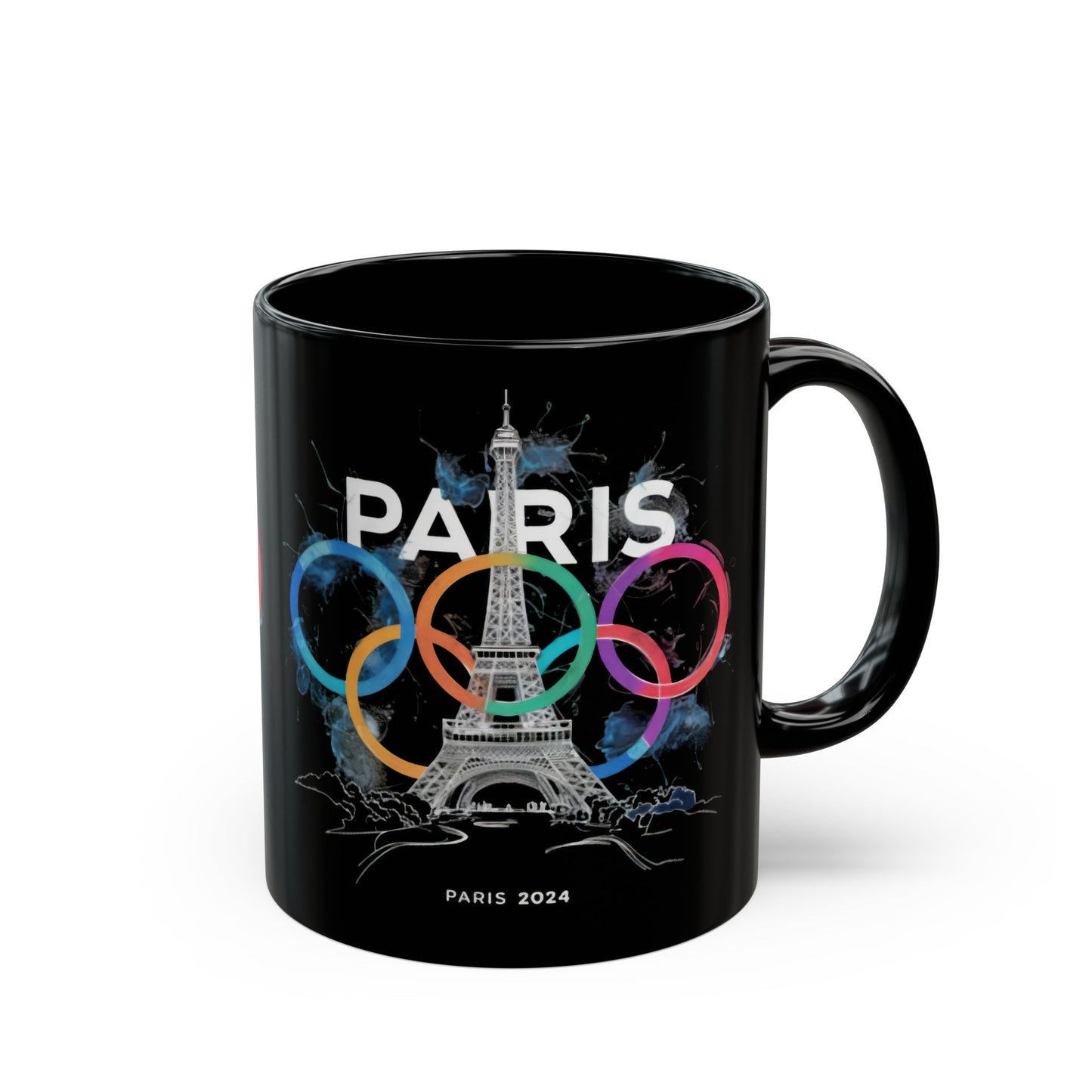 Black Mug (11oz, 15oz) | Paris 2024 Summer Games Love It | Sports Competitions | Victory Winner Gold Medal | Athletics Fair Play Sport Festival