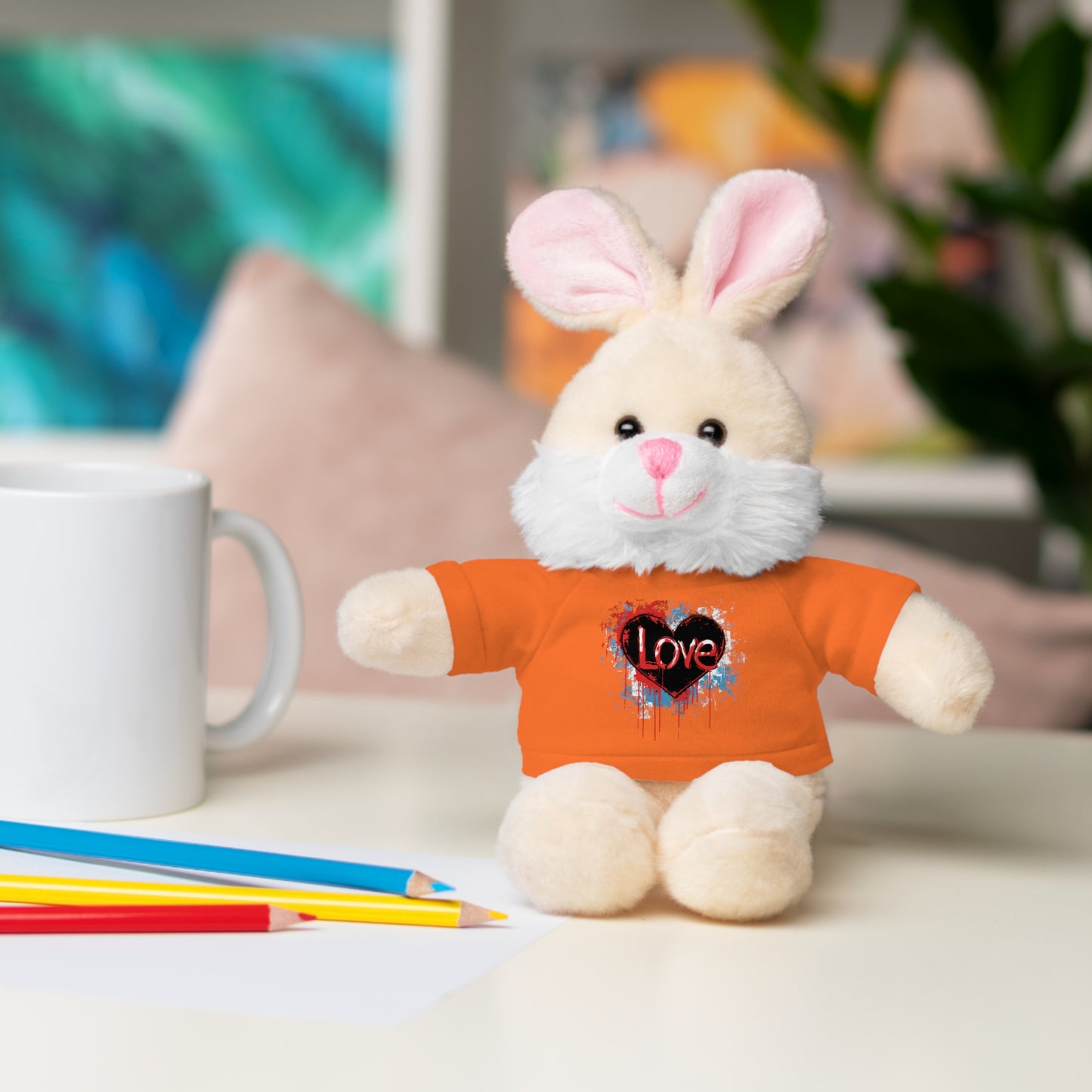 Stuffed Animals with Tee | Love, love, love... Oh, My Darling Valentine