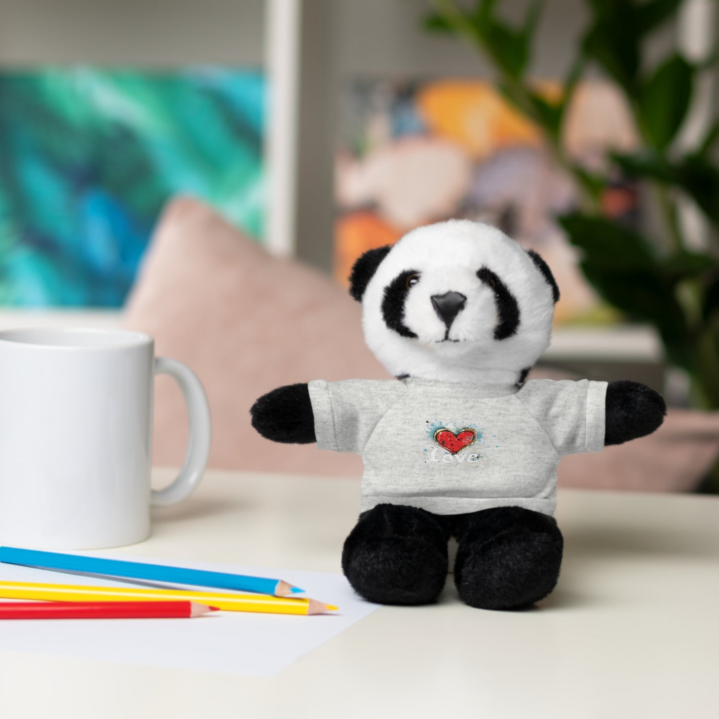 Stuffed Animals with Tee | Love, love, love... Oh, My Darling Valentine