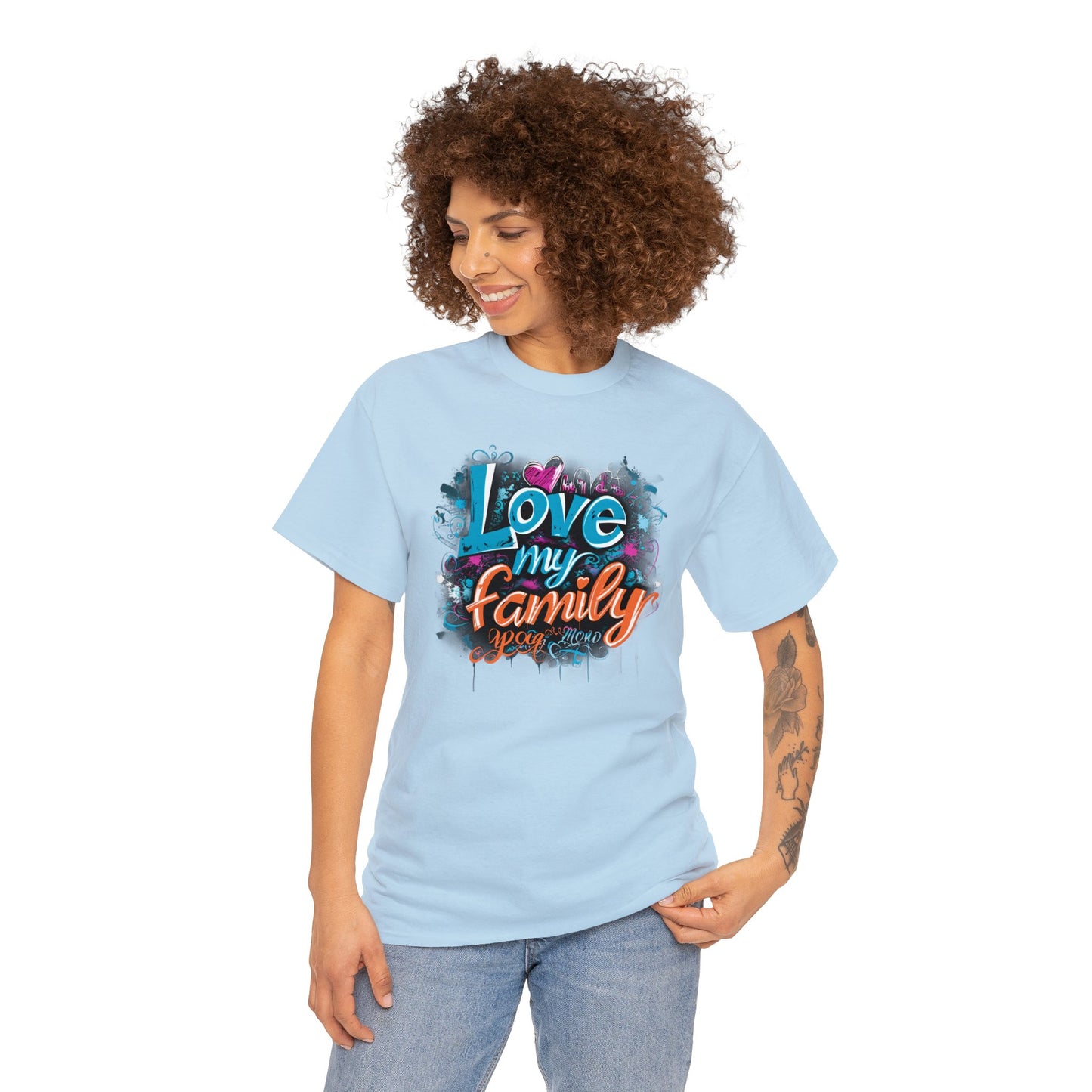 Unisex Heavy Cotton Tee | Love, love, love... Oh, My Darling Valentine