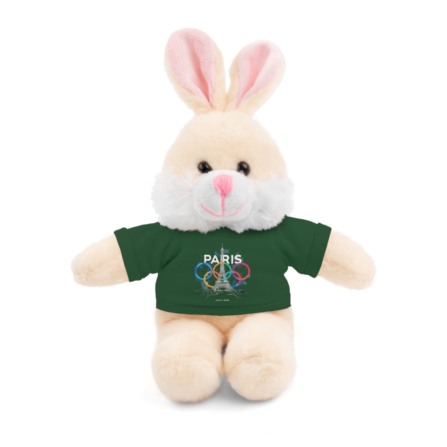 Stuffed Animals with Tee | Paris 2024 Summer Games Love It | Sports Competitions | Victory Winner Gold Medal | Athletics Fair Play Sport Festival