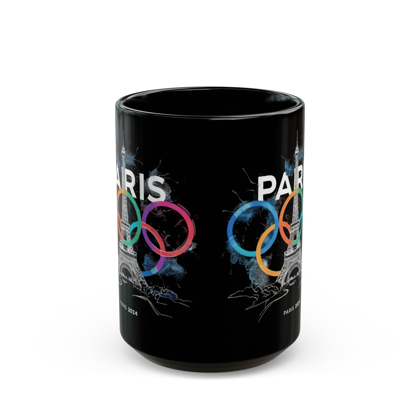 Black Mug (11oz, 15oz) | Paris 2024 Summer Games Love It | Sports Competitions | Victory Winner Gold Medal | Athletics Fair Play Sport Festival