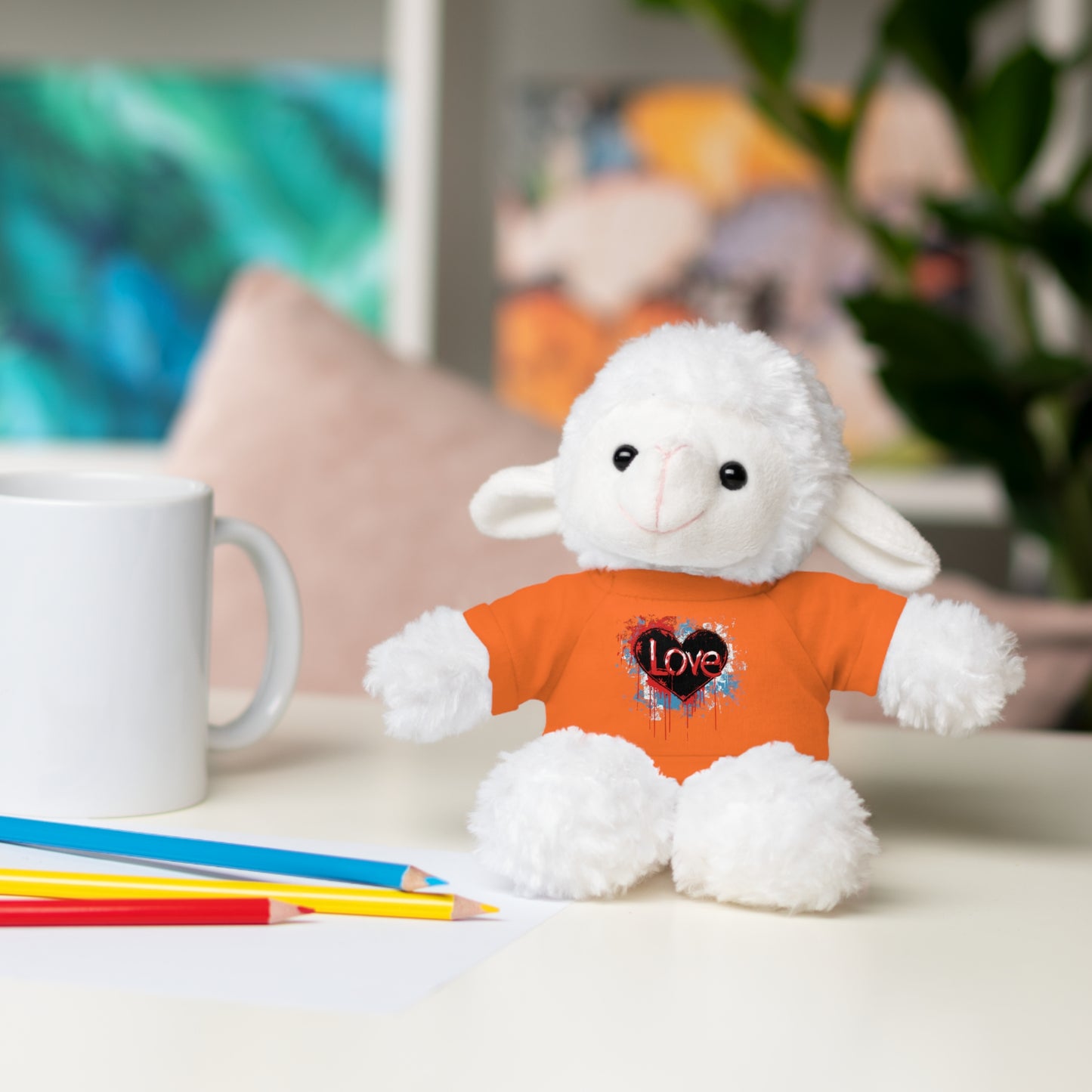 Stuffed Animals with Tee | Love, love, love... Oh, My Darling Valentine