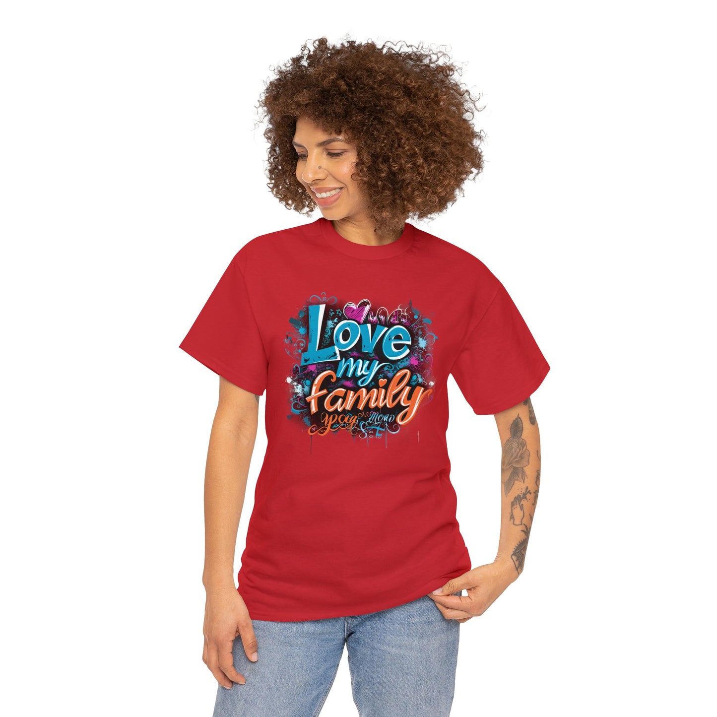 Unisex Heavy Cotton Tee | Love, love, love... Oh, My Darling Valentine