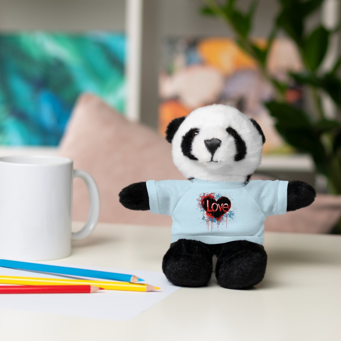 Stuffed Animals with Tee | Love, love, love... Oh, My Darling Valentine