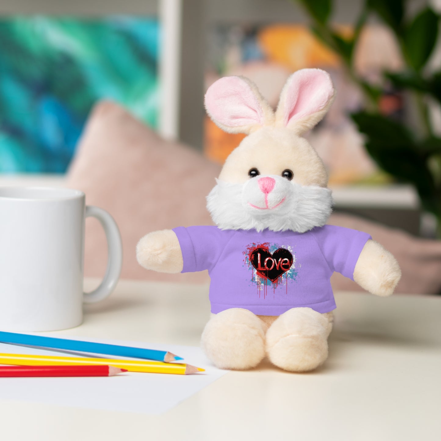 Stuffed Animals with Tee | Love, love, love... Oh, My Darling Valentine