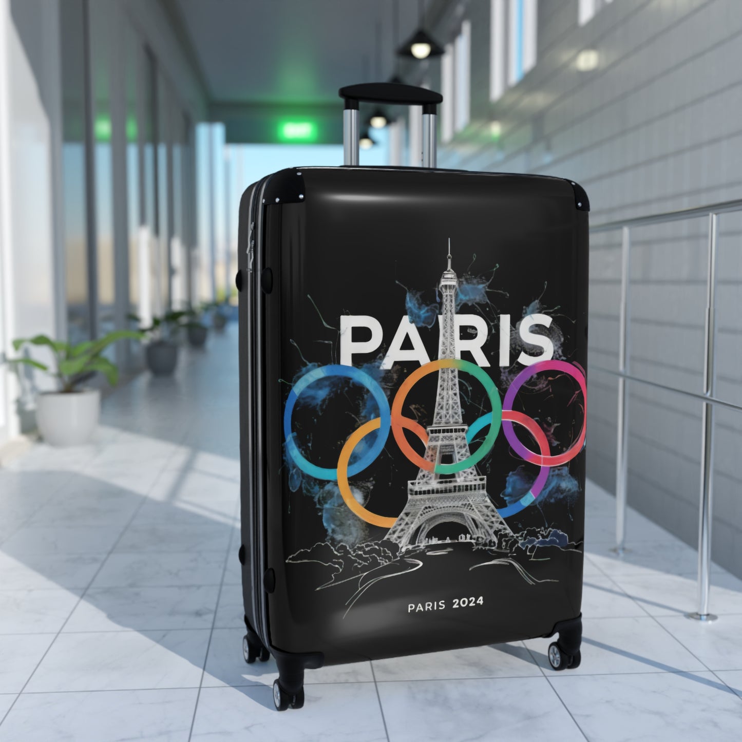 Suitcase | Paris 2024 Summer Games Love It | Sports Competitions | Victory Winner Gold Medal | Athletics Fair Play Sport Festival