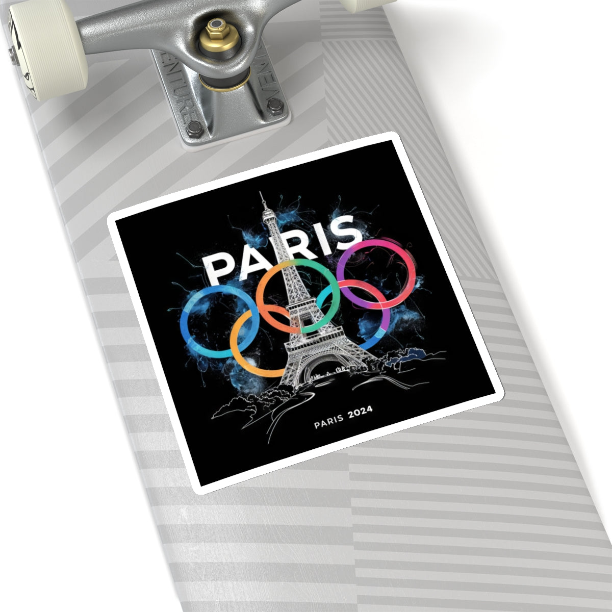 Kiss-Cut Stickers | Paris 2024 Summer Games Love It | Sports Competitions | Victory Winner Gold Medal | Athletics Fair Play Sport Festival