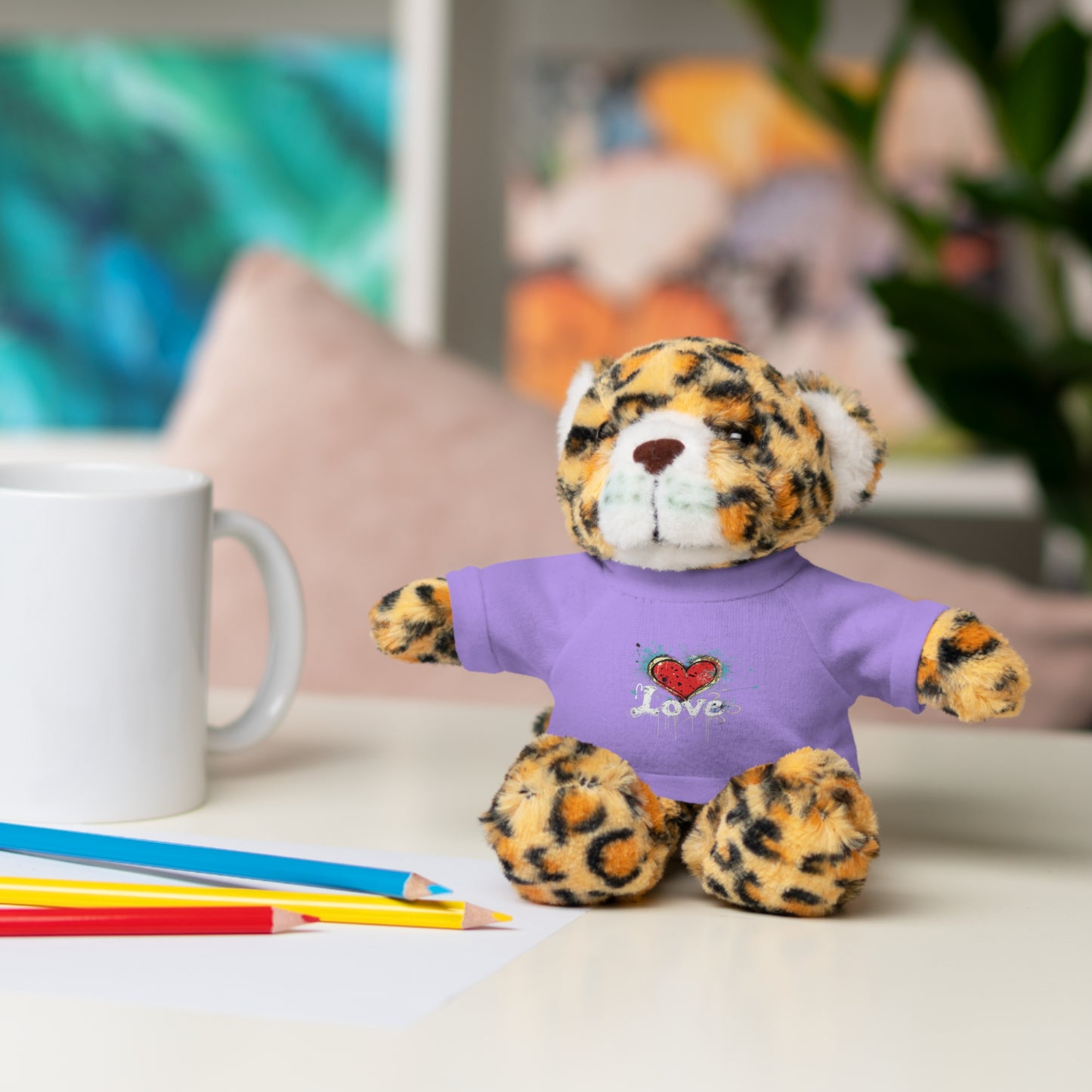 Stuffed Animals with Tee | Love, love, love... Oh, My Darling Valentine