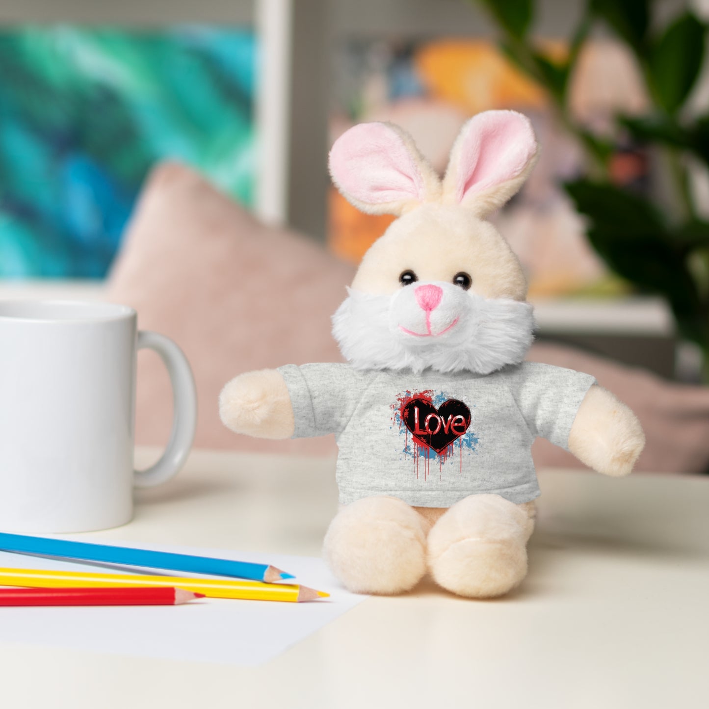 Stuffed Animals with Tee | Love, love, love... Oh, My Darling Valentine