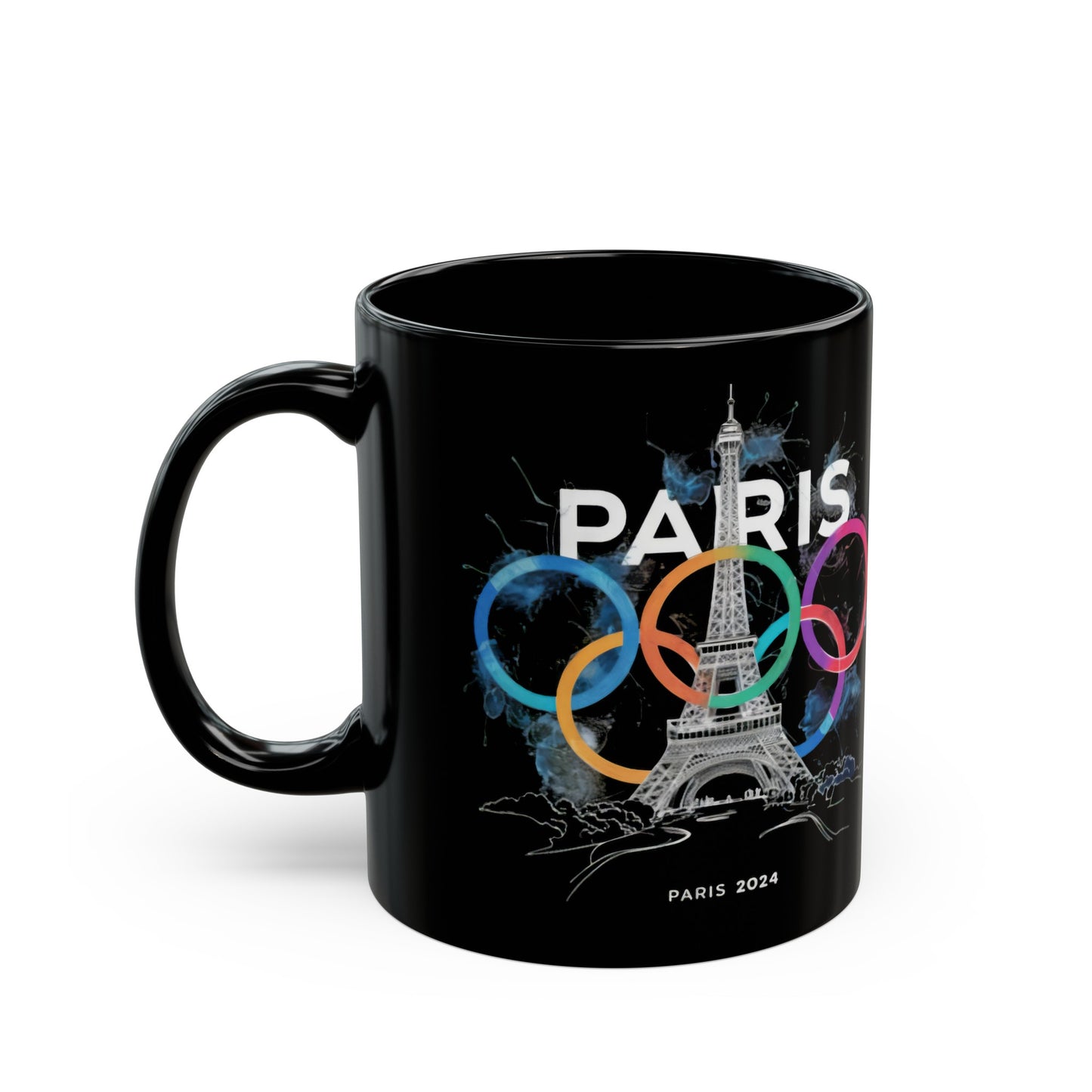 Black Mug (11oz, 15oz) | Paris 2024 Summer Games Love It | Sports Competitions | Victory Winner Gold Medal | Athletics Fair Play Sport Festival