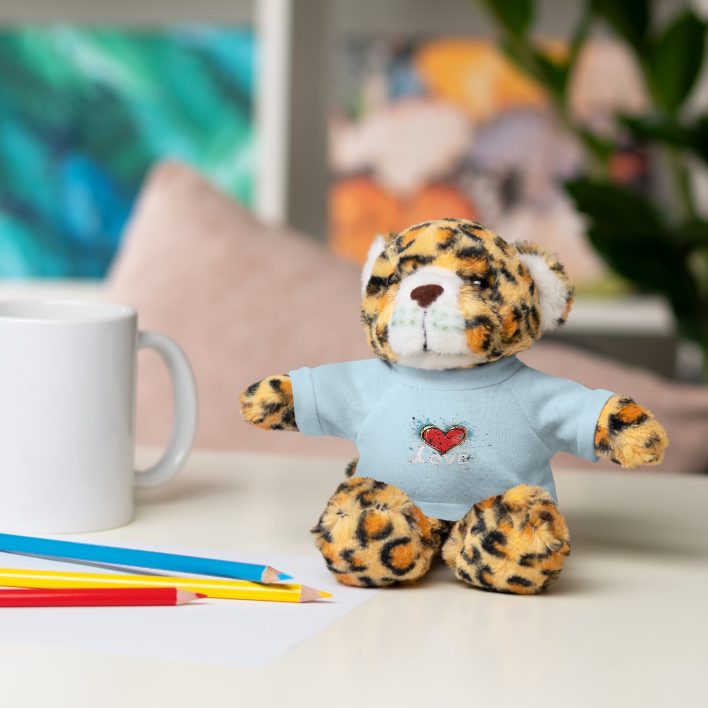 Stuffed Animals with Tee | Love, love, love... Oh, My Darling Valentine