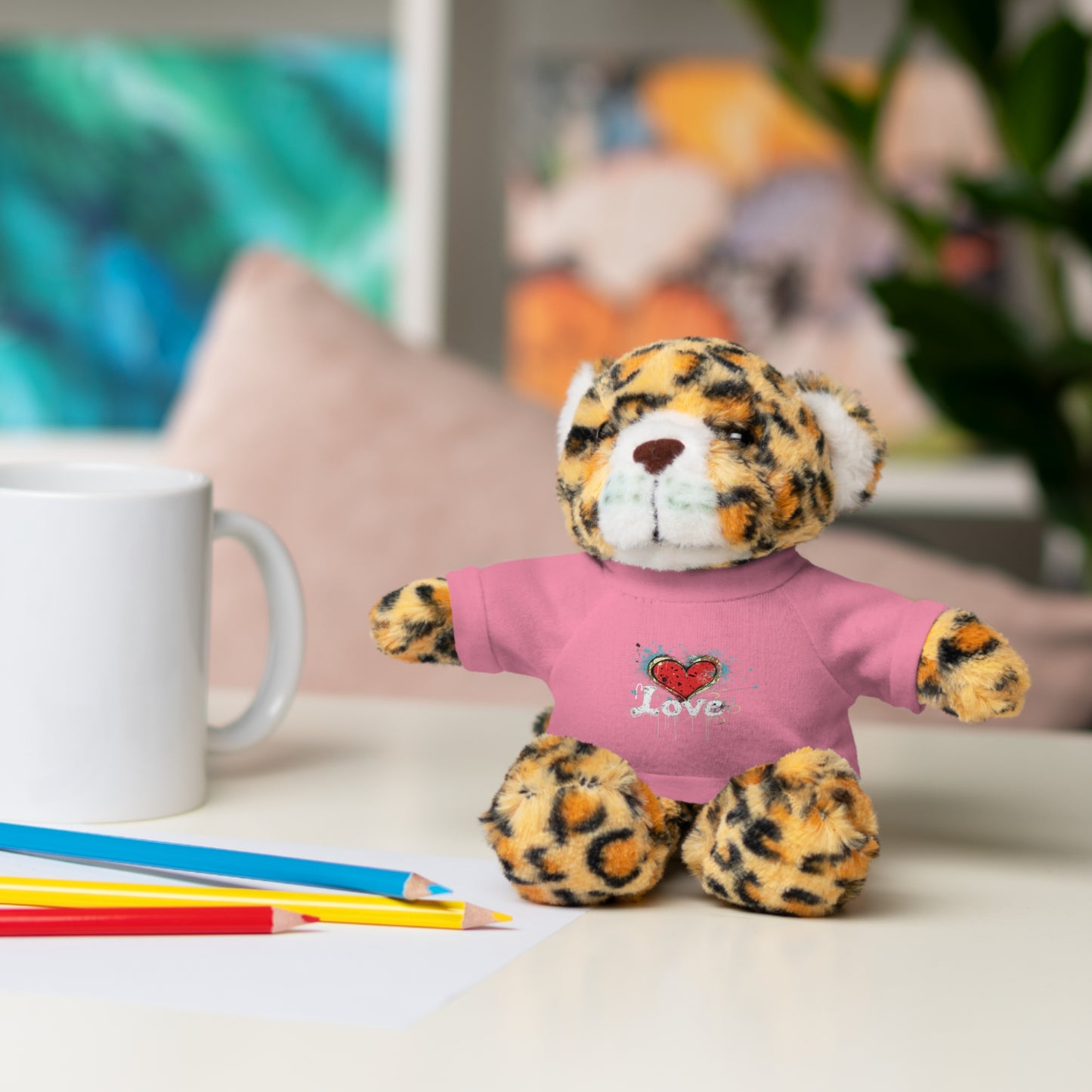 Stuffed Animals with Tee | Love, love, love... Oh, My Darling Valentine