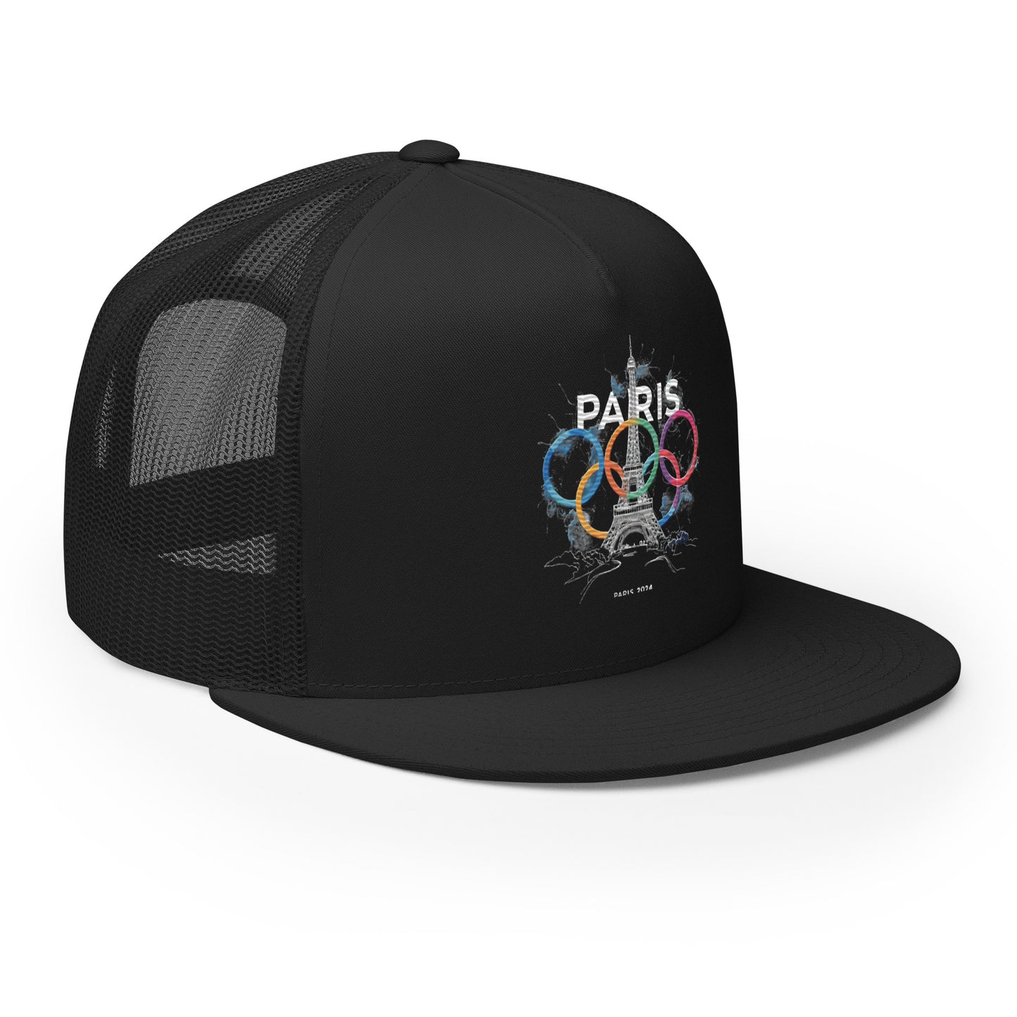 Trucker Cap | Paris 2024 Summer Games Love It | Sports Competitions | Victory Winner Gold Medal | Athletics Fair Play Sport Festival