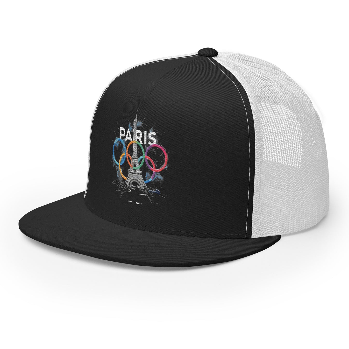 Trucker Cap | Paris 2024 Summer Games Love It | Sports Competitions | Victory Winner Gold Medal | Athletics Fair Play Sport Festival