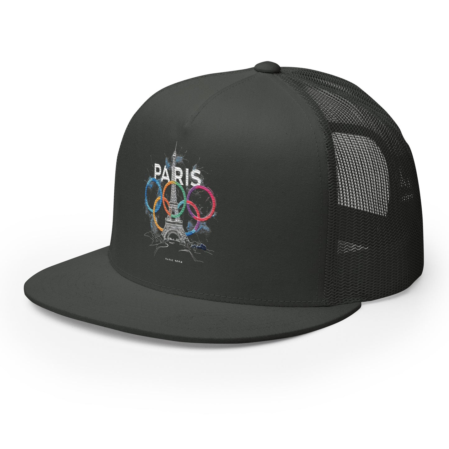 Trucker Cap | Paris 2024 Summer Games Love It | Sports Competitions | Victory Winner Gold Medal | Athletics Fair Play Sport Festival