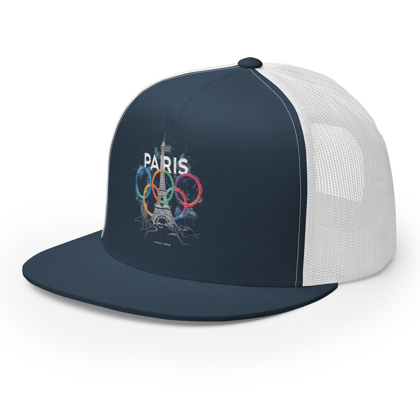 Trucker Cap | Paris 2024 Summer Games Love It | Sports Competitions | Victory Winner Gold Medal | Athletics Fair Play Sport Festival