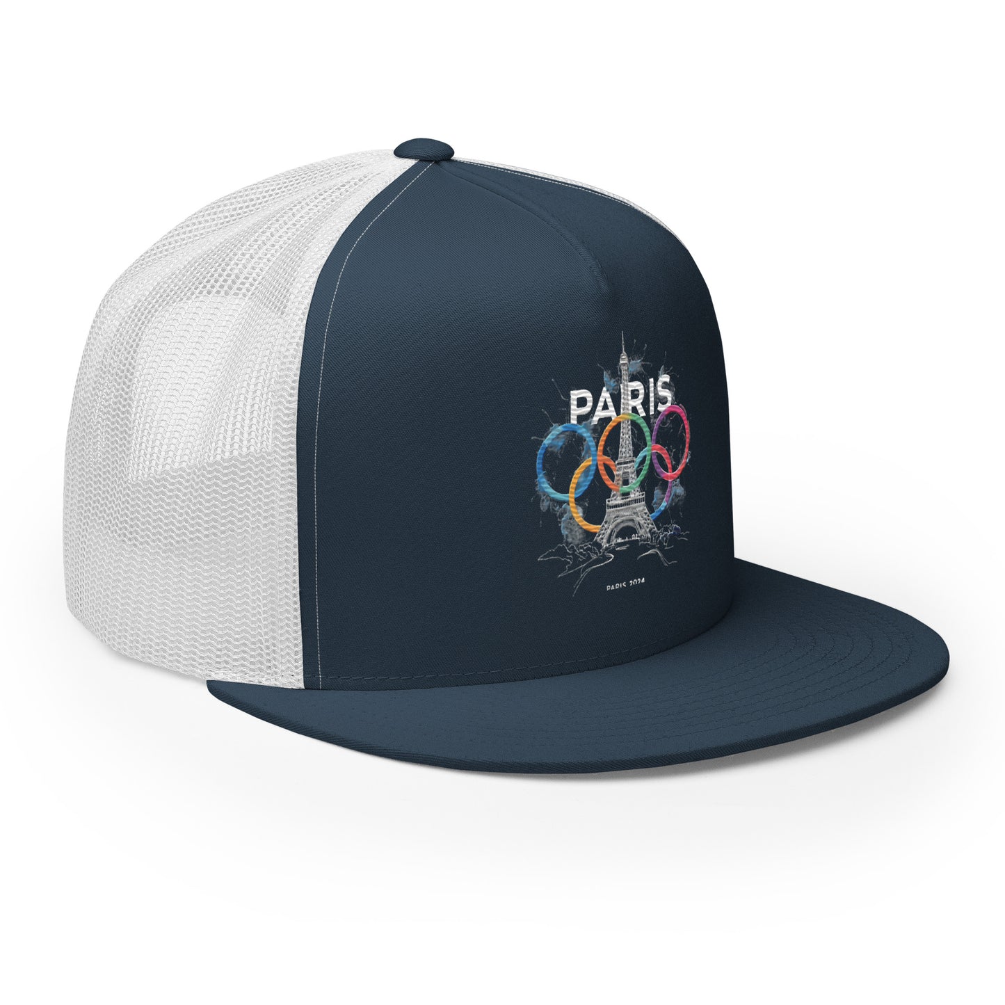 Trucker Cap | Paris 2024 Summer Games Love It | Sports Competitions | Victory Winner Gold Medal | Athletics Fair Play Sport Festival