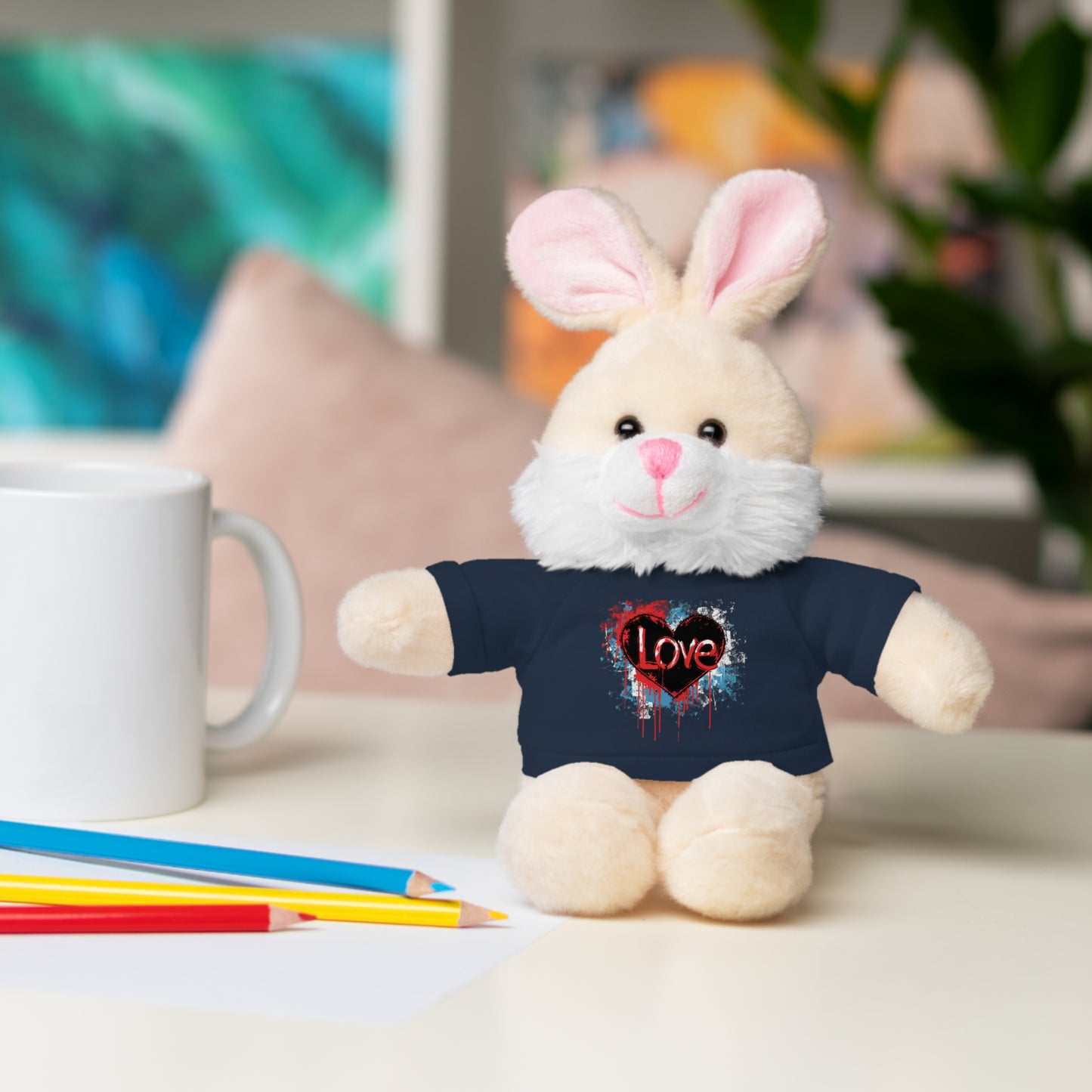 Stuffed Animals with Tee | Love, love, love... Oh, My Darling Valentine