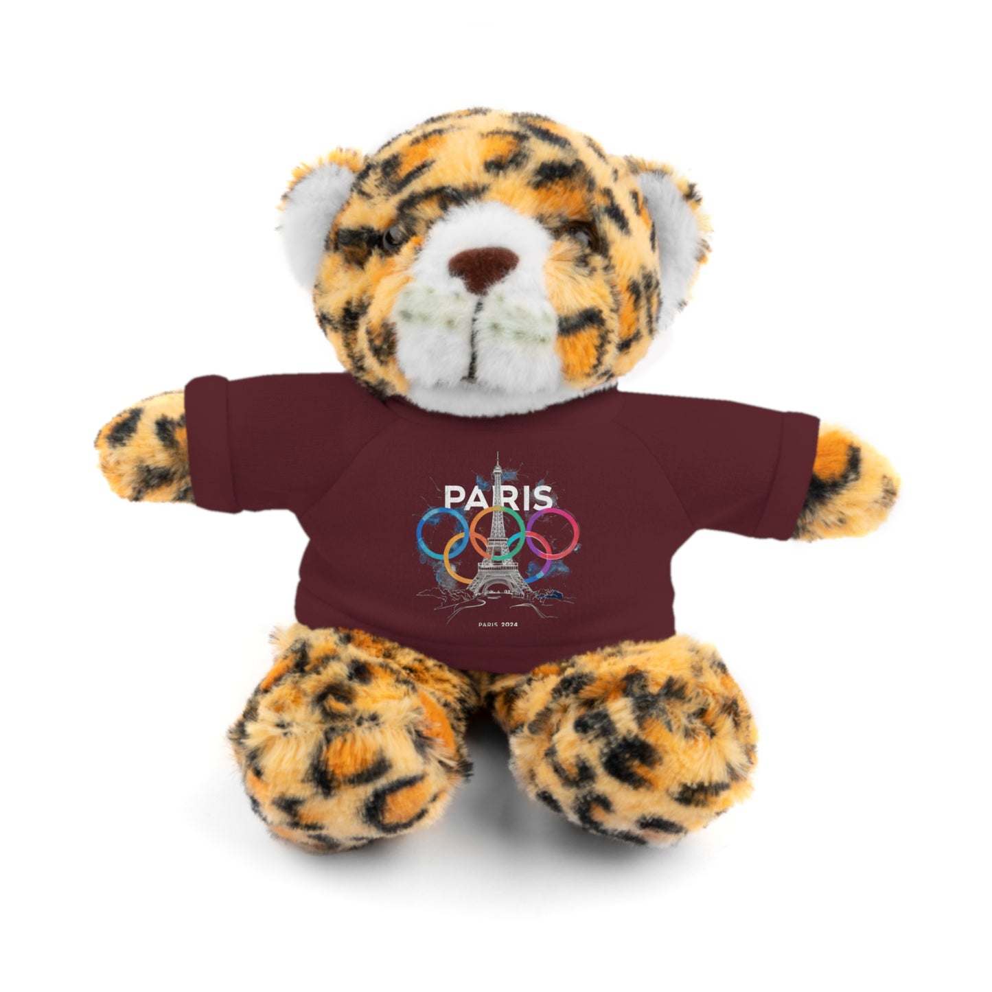 Stuffed Animals with Tee | Paris 2024 Summer Games Love It | Sports Competitions | Victory Winner Gold Medal | Athletics Fair Play Sport Festival