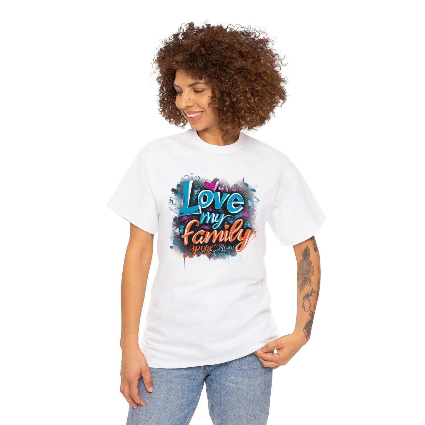 Unisex Heavy Cotton Tee | Love, love, love... Oh, My Darling Valentine