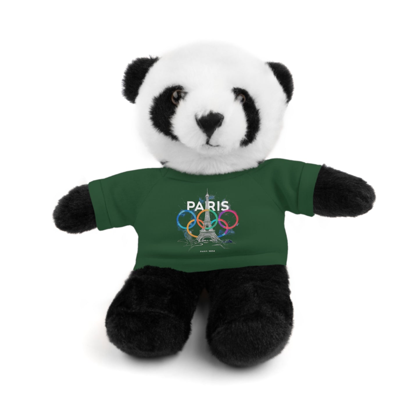 Stuffed Animals with Tee | Paris 2024 Summer Games Love It | Sports Competitions | Victory Winner Gold Medal | Athletics Fair Play Sport Festival