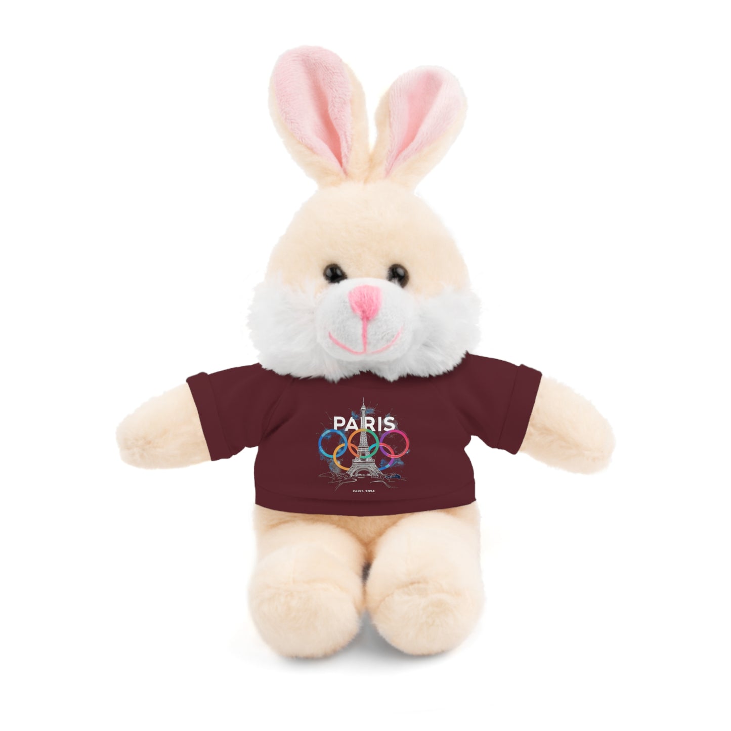 Stuffed Animals with Tee | Paris 2024 Summer Games Love It | Sports Competitions | Victory Winner Gold Medal | Athletics Fair Play Sport Festival