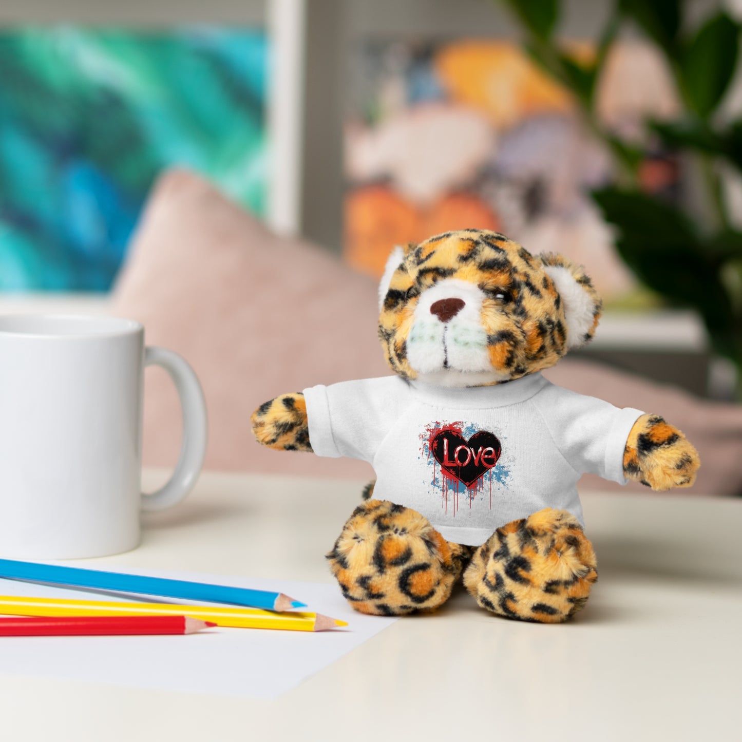 Stuffed Animals with Tee | Love, love, love... Oh, My Darling Valentine