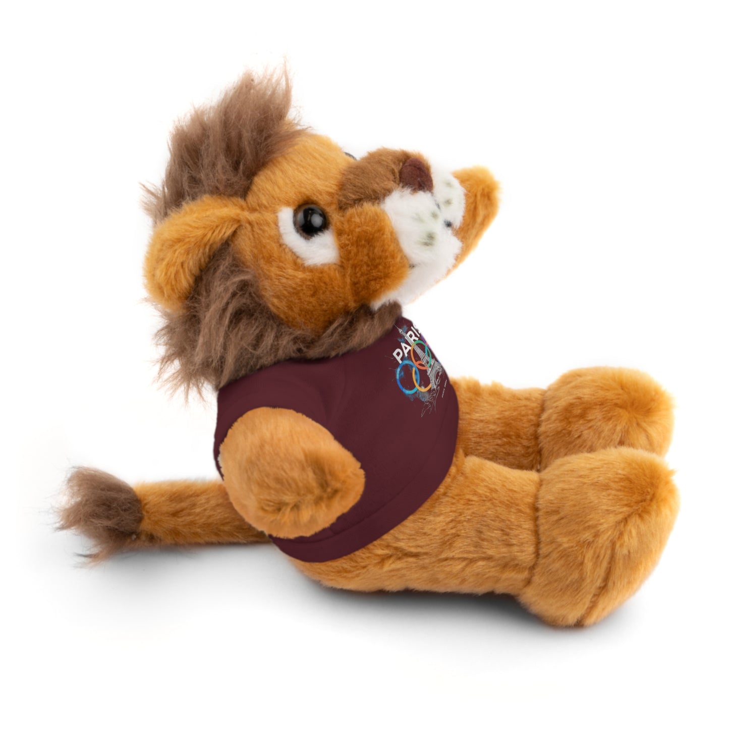 Stuffed Animals with Tee | Paris 2024 Summer Games Love It | Sports Competitions | Victory Winner Gold Medal | Athletics Fair Play Sport Festival