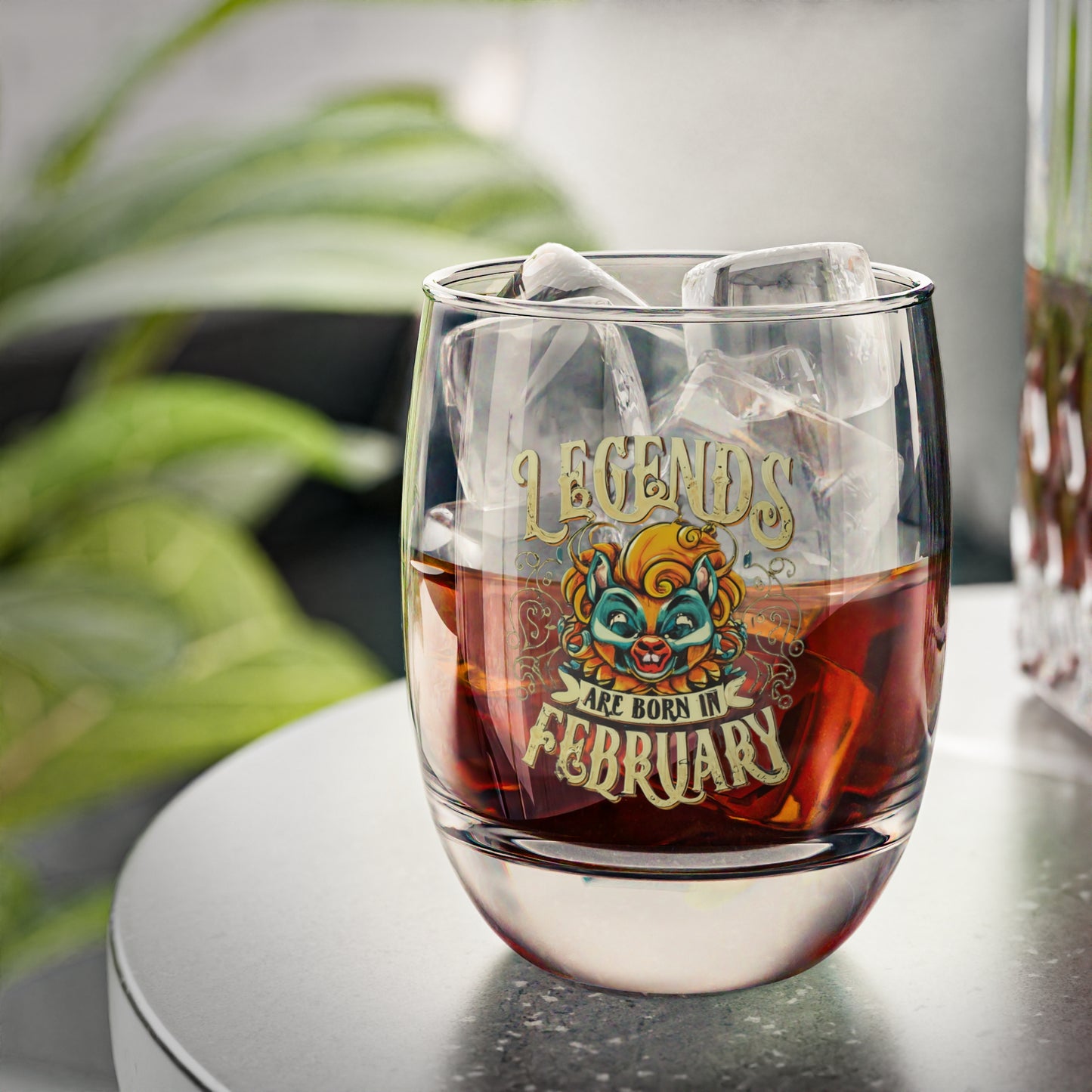 Whiskey Glass | Legends are born in February