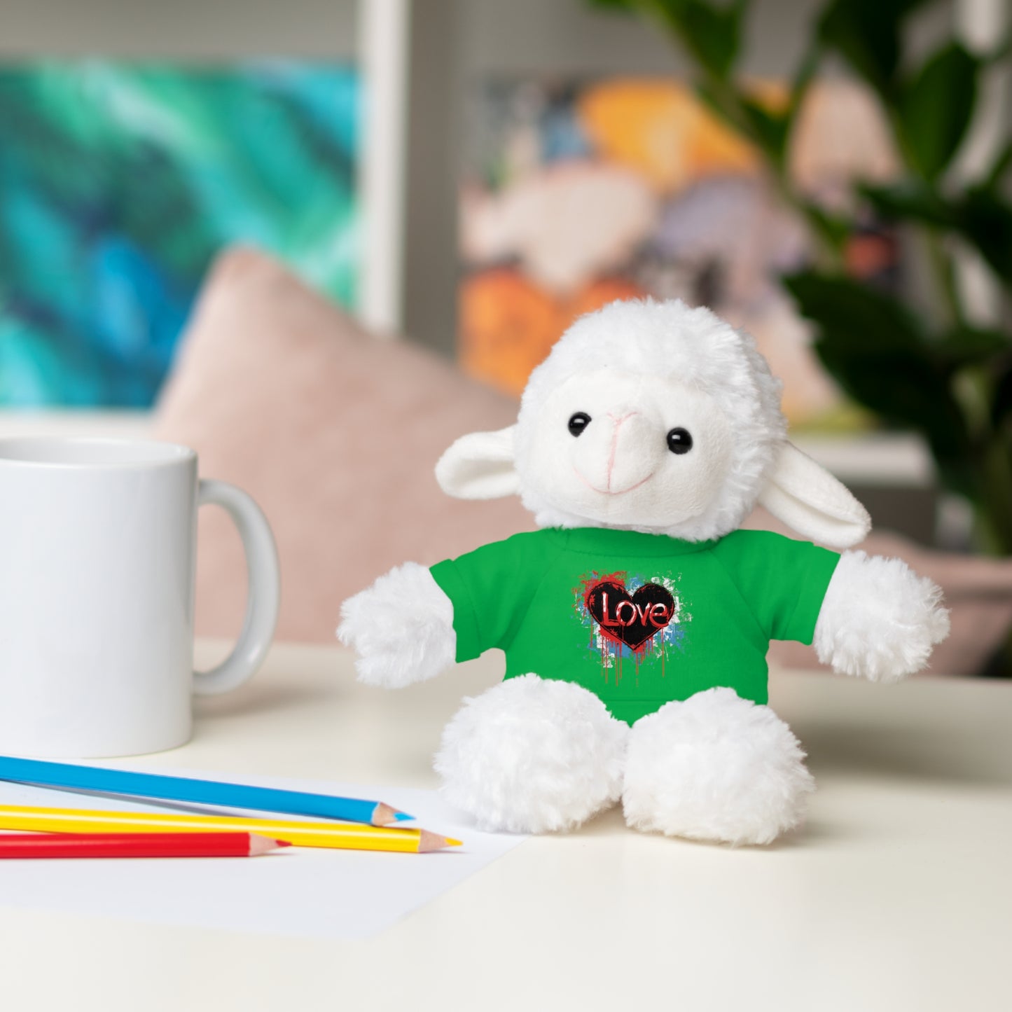 Stuffed Animals with Tee | Love, love, love... Oh, My Darling Valentine