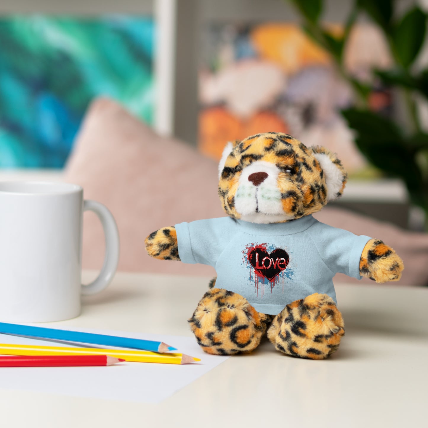 Stuffed Animals with Tee | Love, love, love... Oh, My Darling Valentine