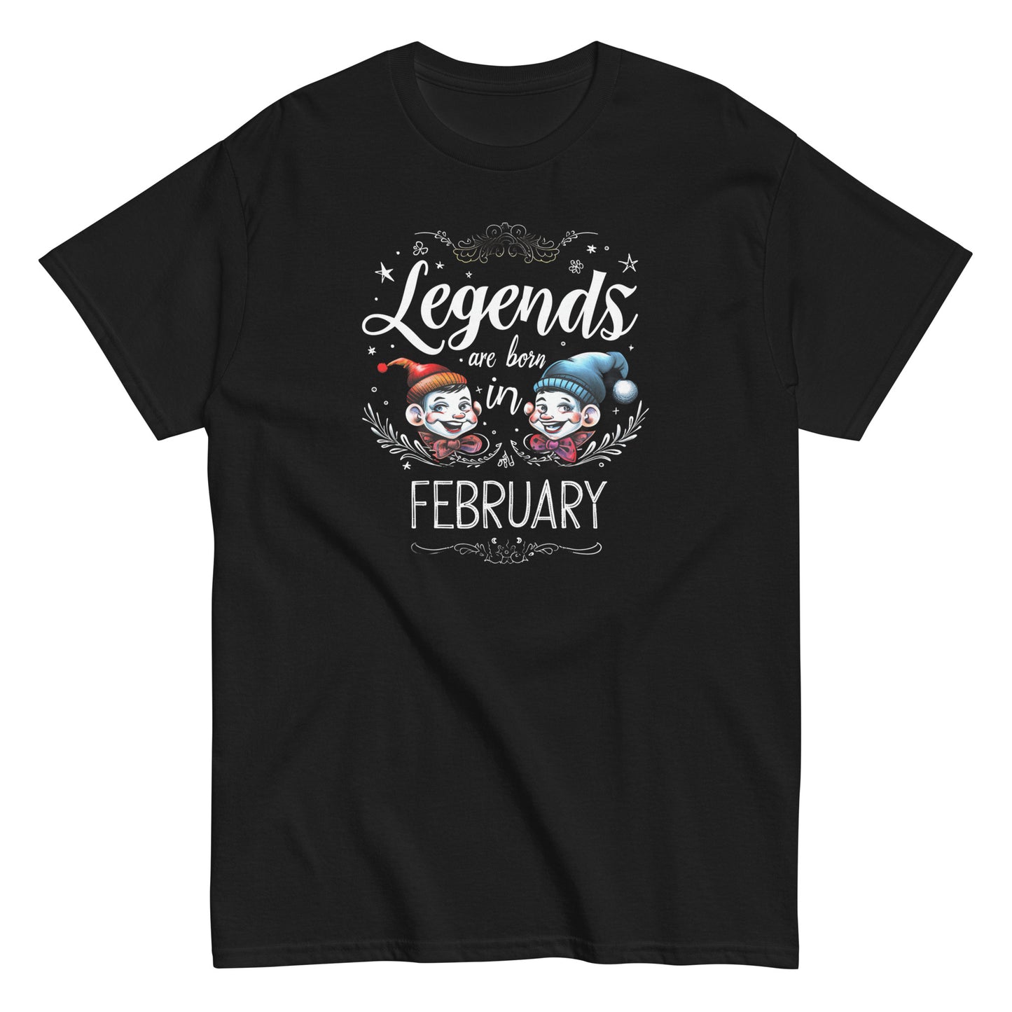 Unisex classic tee | Legends are born in February