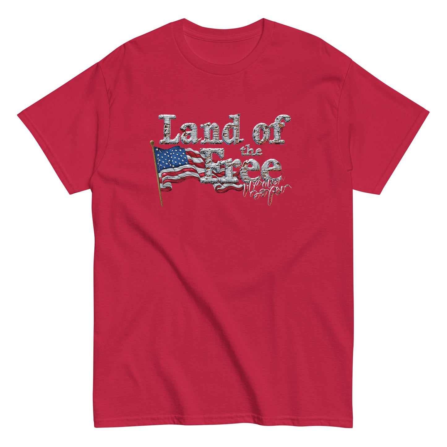 Unisex classic tee | Free America Land of opportunity