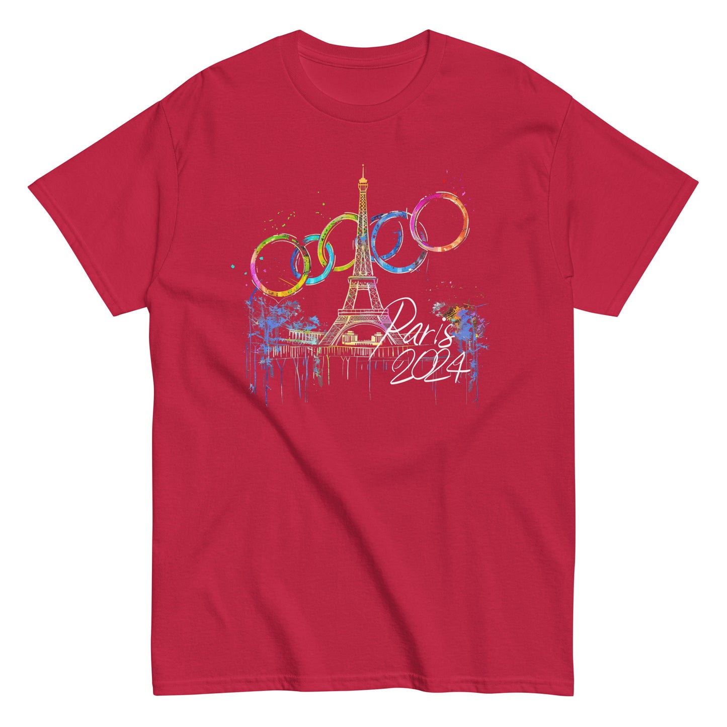 Unisex classic tee | Paris 2024 Summer Games Love It | Sports Competitions | Victory Winner Gold Medal | Athletics Fair Play | Sport Festival