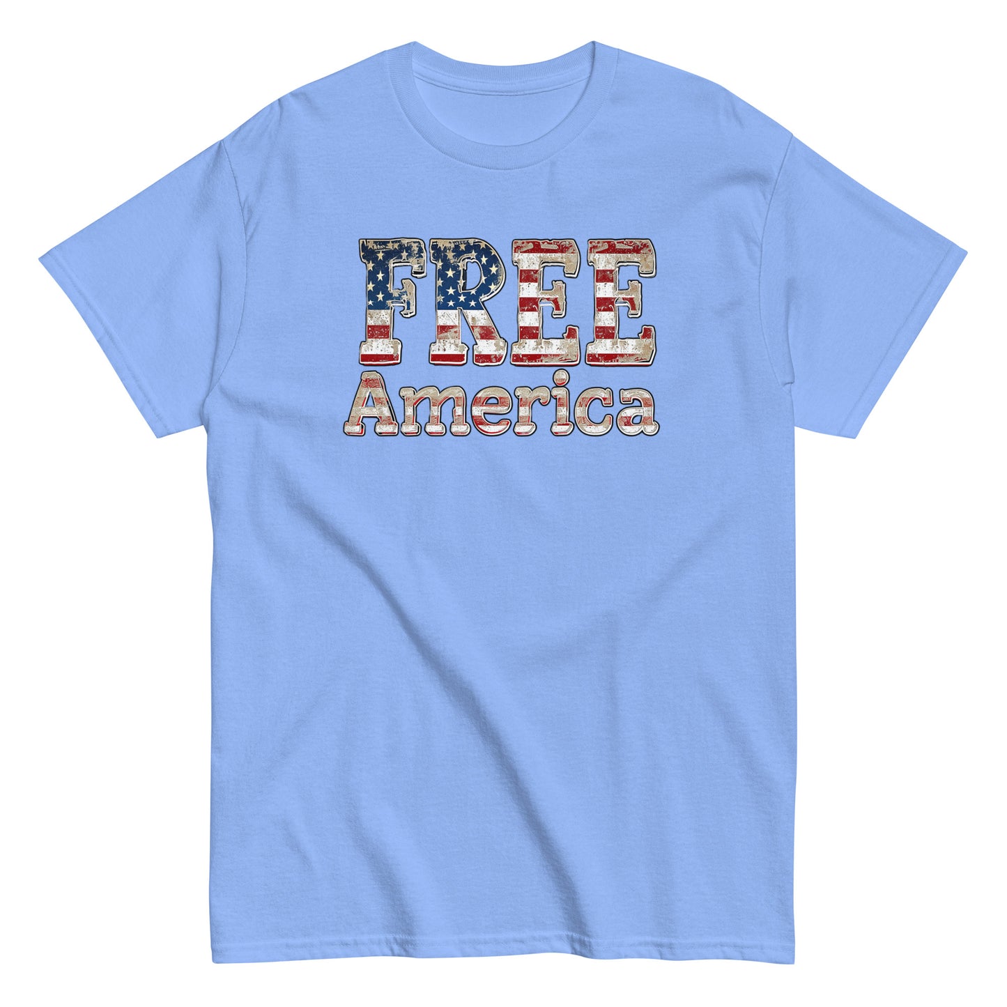 Unisedx classic tee Free America Land of opportunity