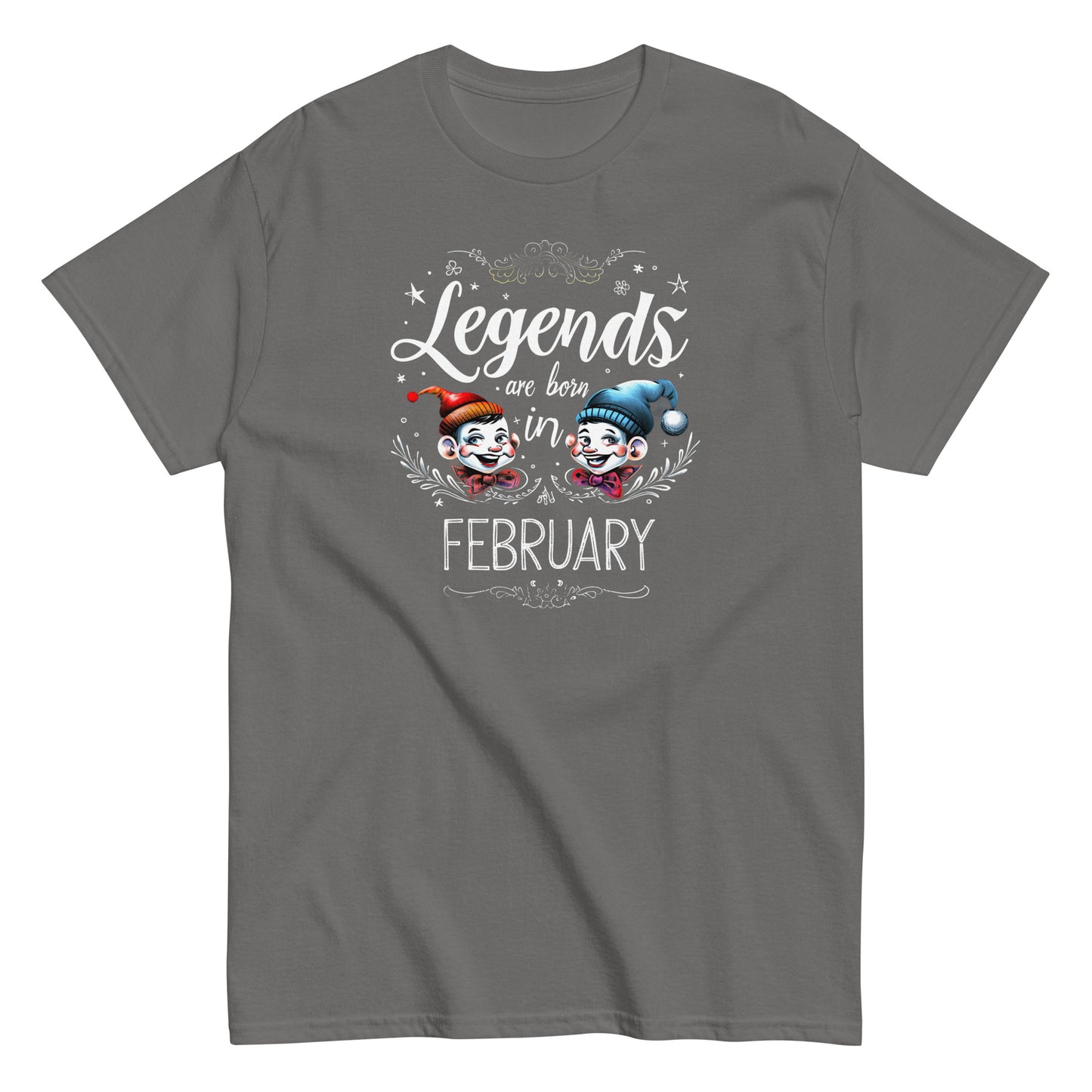 Unisex classic tee | Legends are born in February