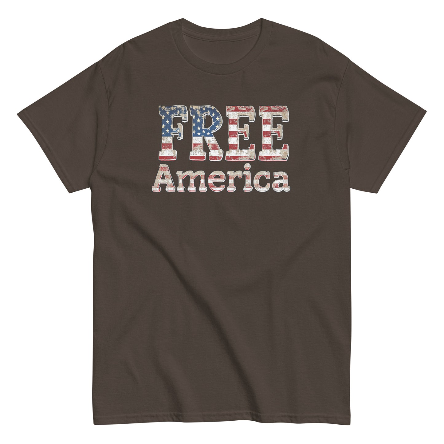 Unisedx classic tee Free America Land of opportunity