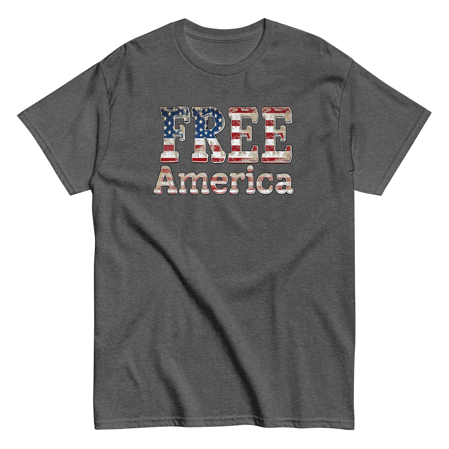 Unisedx classic tee Free America Land of opportunity