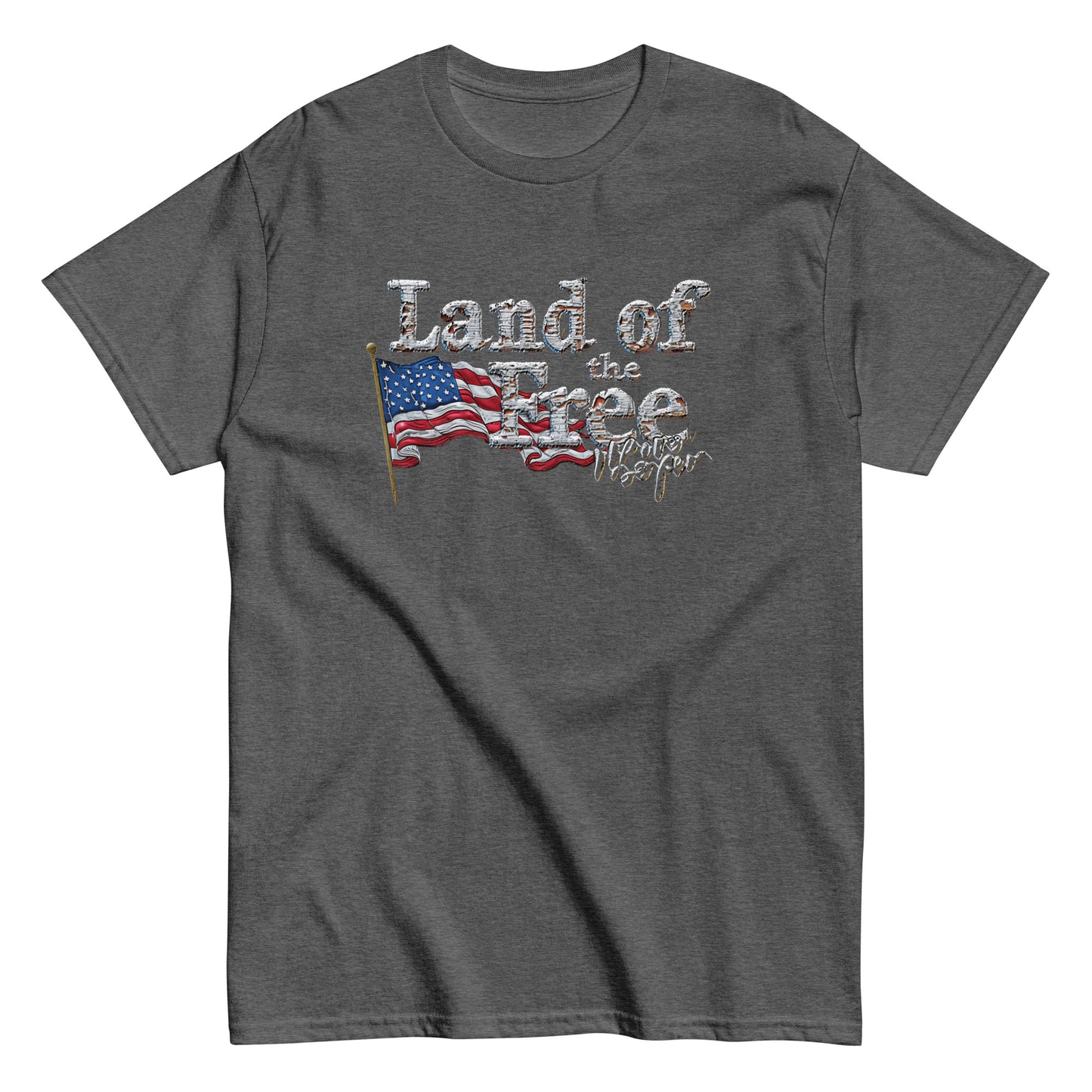 Unisex classic tee | Free America Land of opportunity